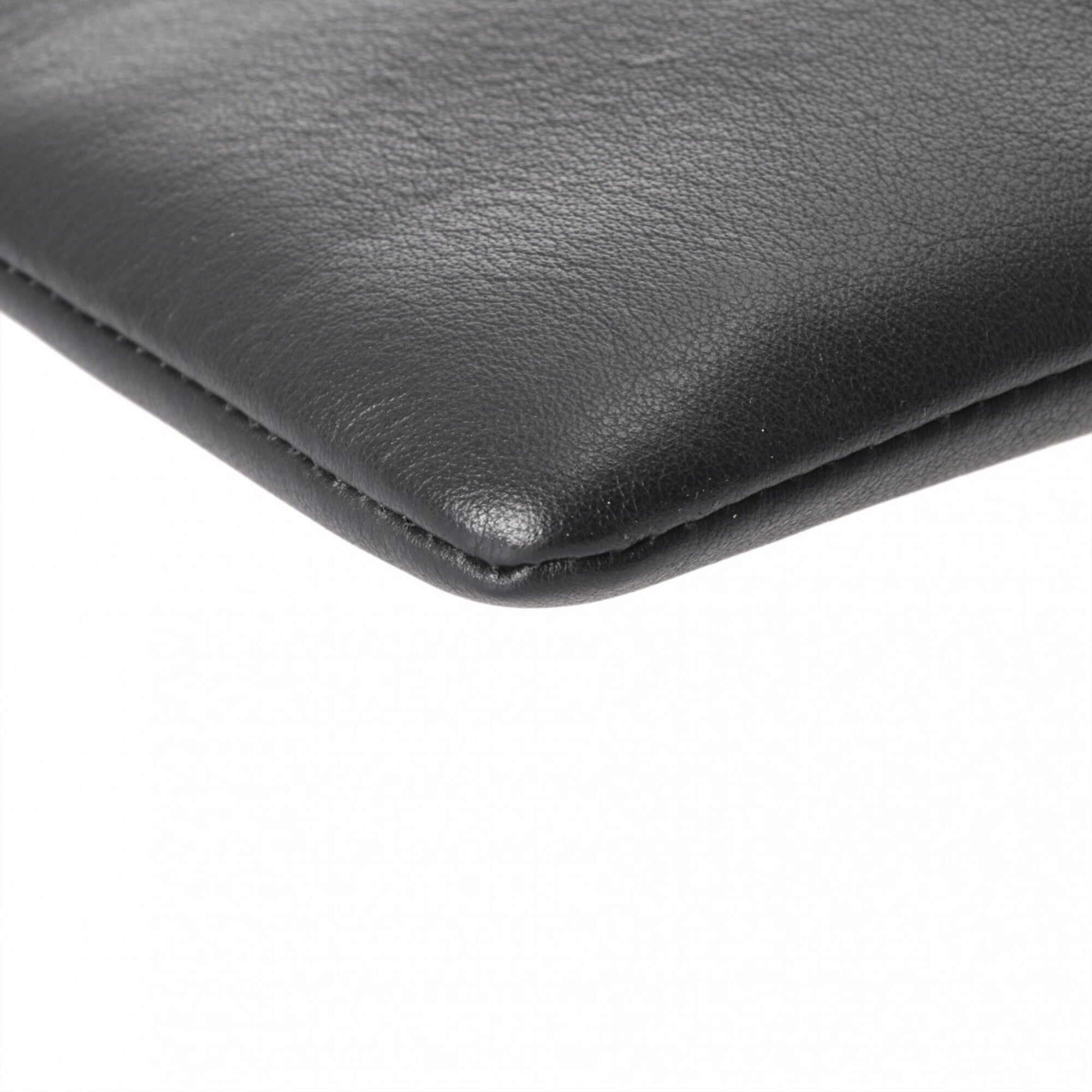 Balenciaga Black Leather Pouch (Pre-Owned)