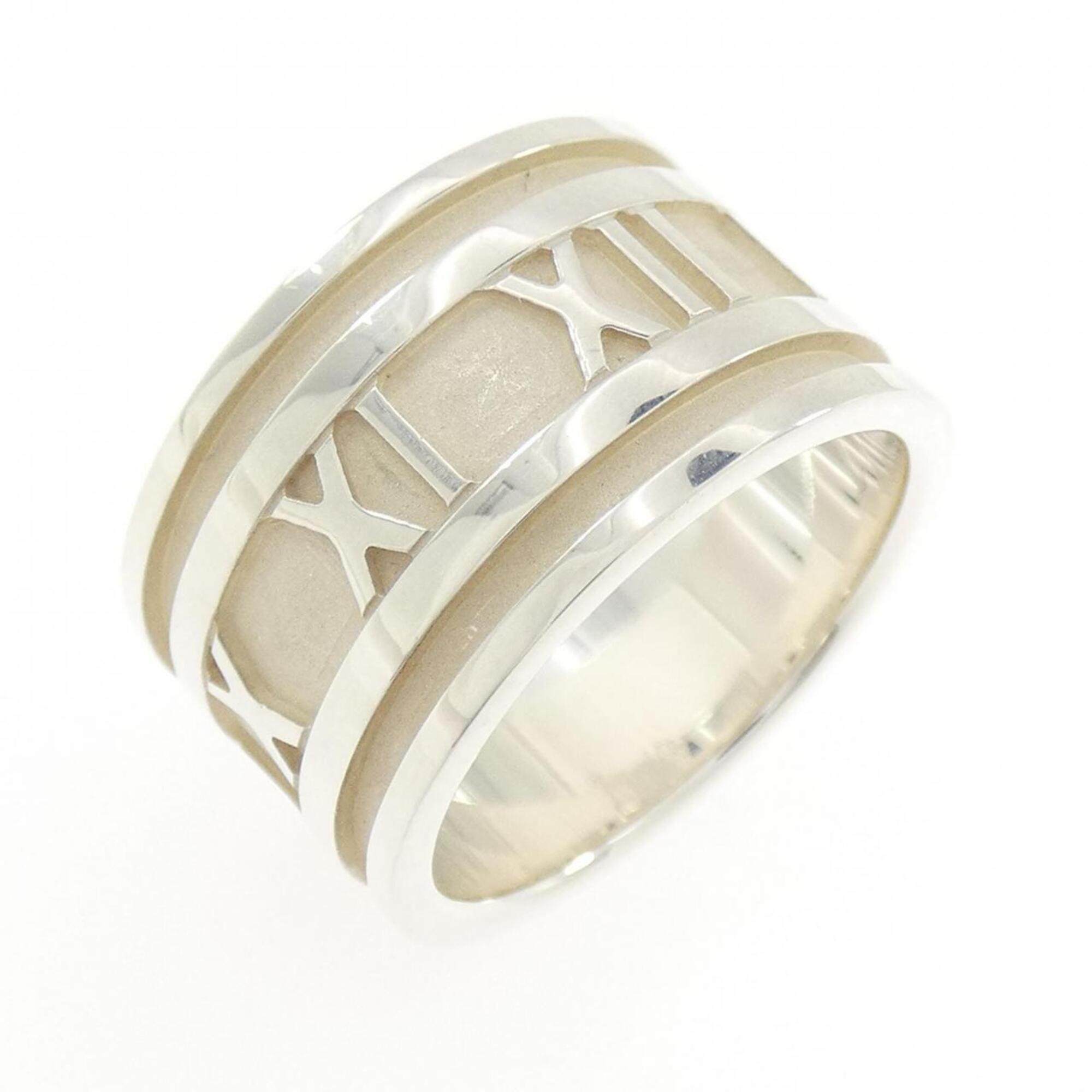 Tiffany Silver Silver 925 Band Ring (Pre-Owned)