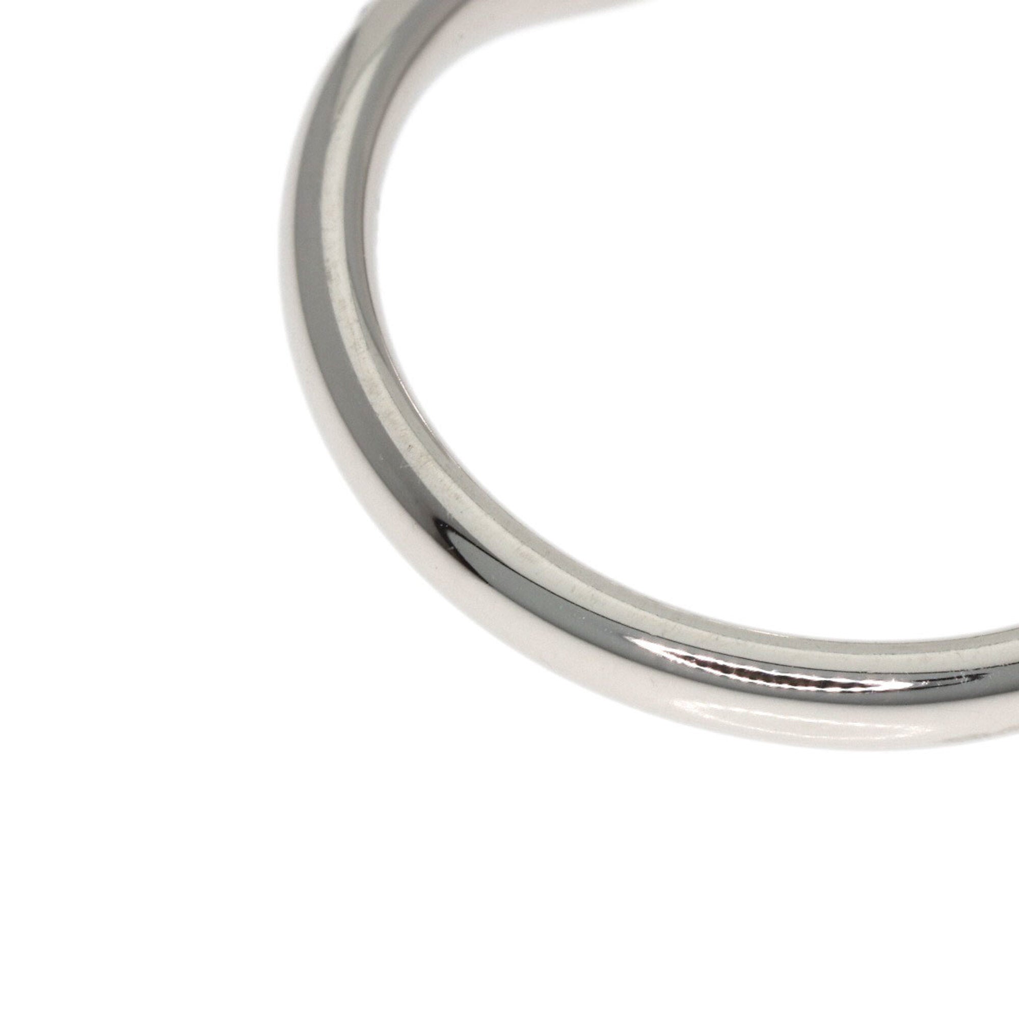 Tiffany Platinum Platinum 950 Band Ring (Pre-Owned)