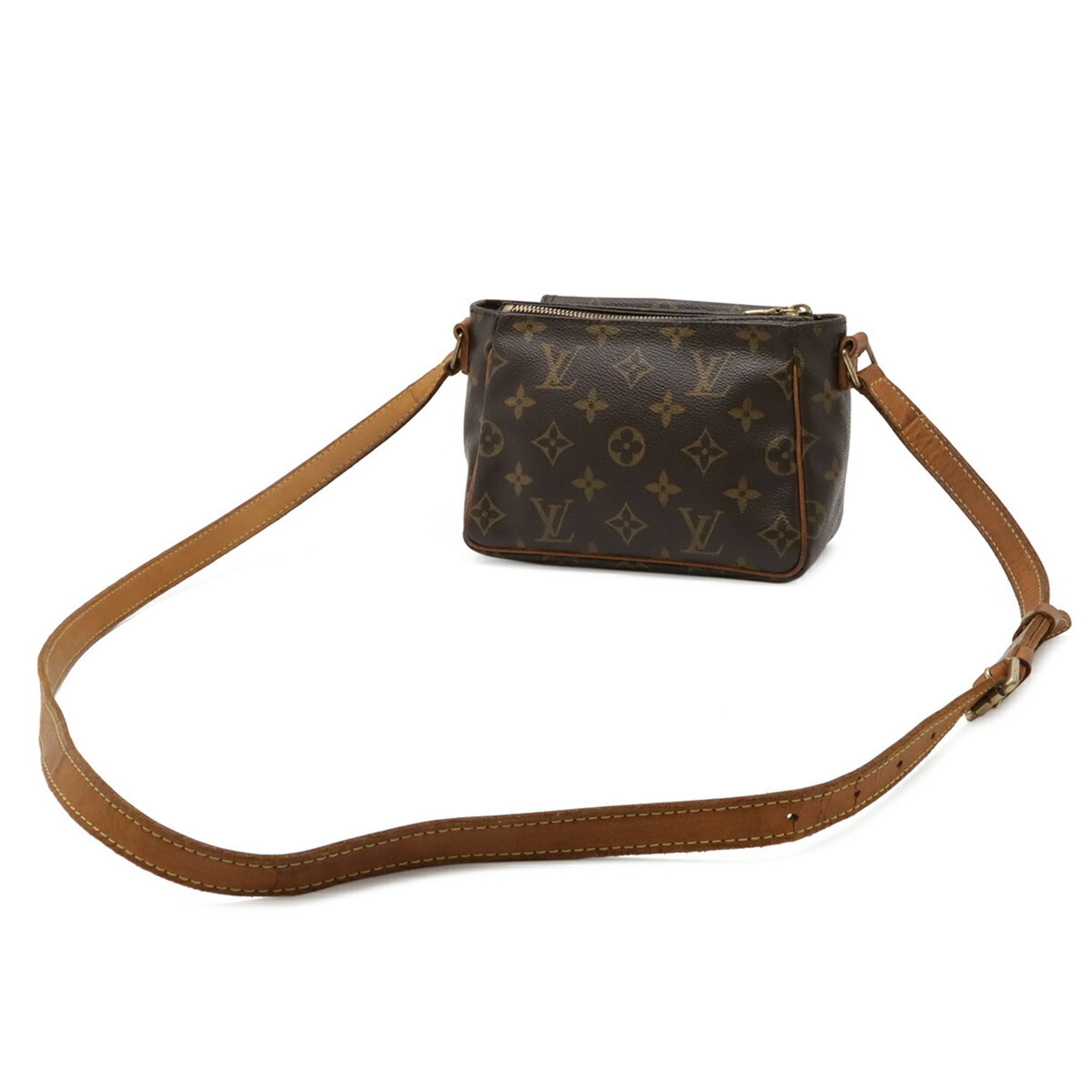 Louis Vuitton Brown Monogram Monogram Pochette Shoulder Bag (Pre-Owned)