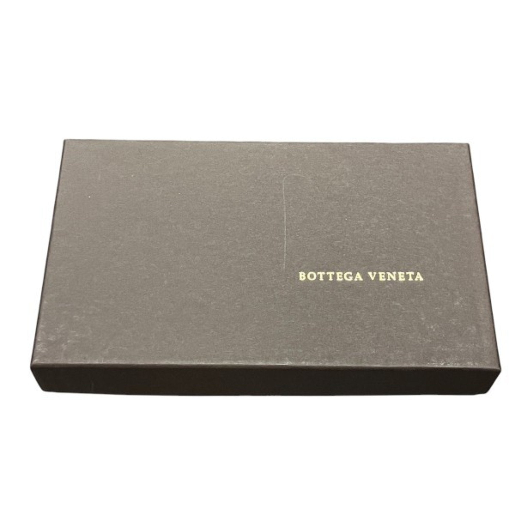 Bottega Veneta Blue Leather Long Wallet (Bi-Fold) (Pre-Owned)