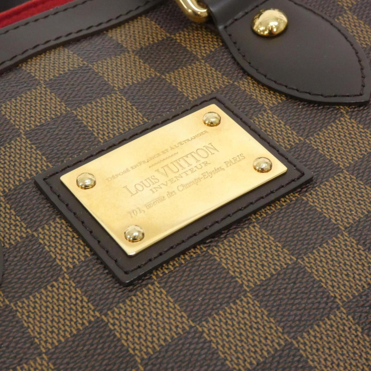 Louis Vuitton Ebene Coated Canvas Handbag (Pre-Owned)
