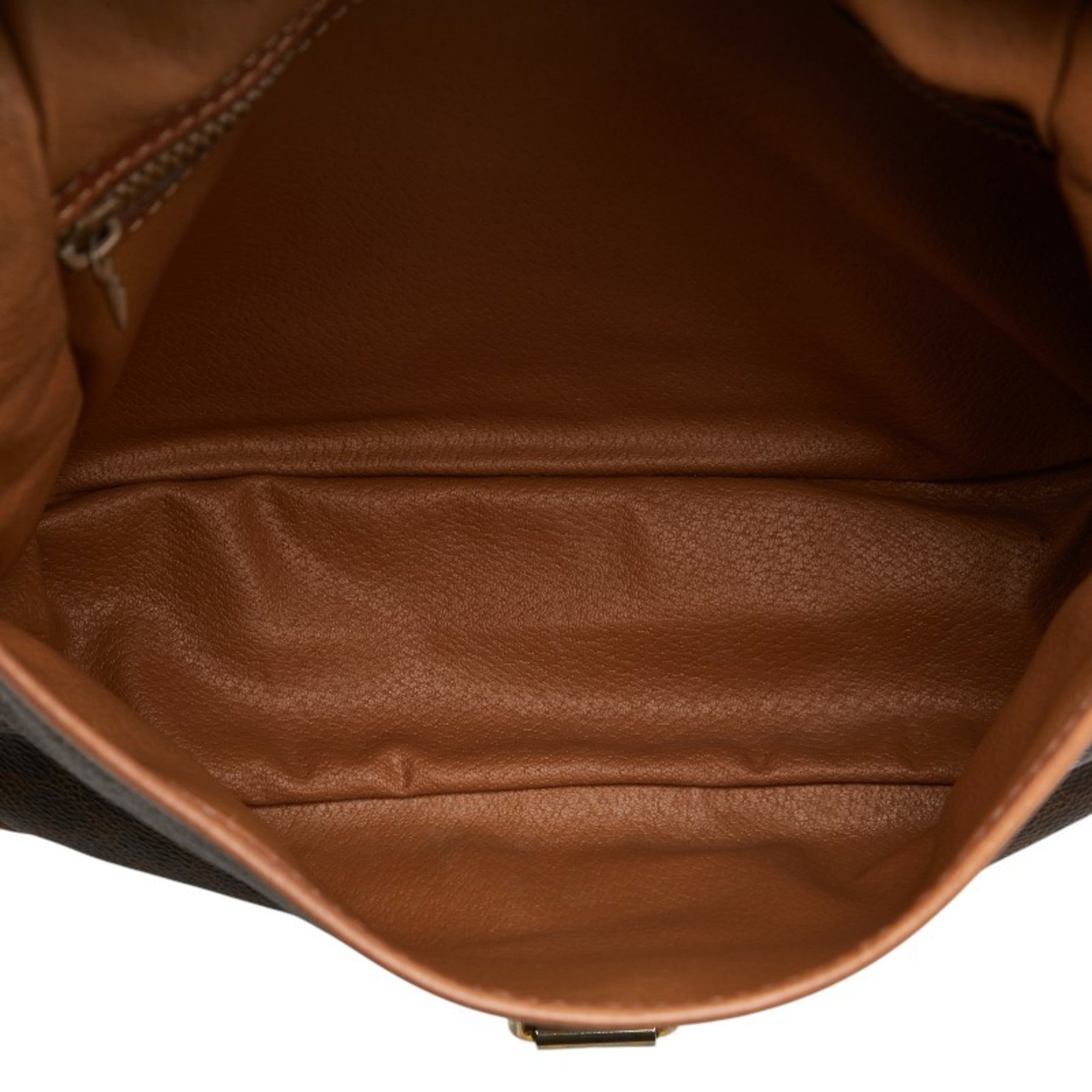 Celine Brown Pvc Leather Shoulder Bag (Pre-Owned)