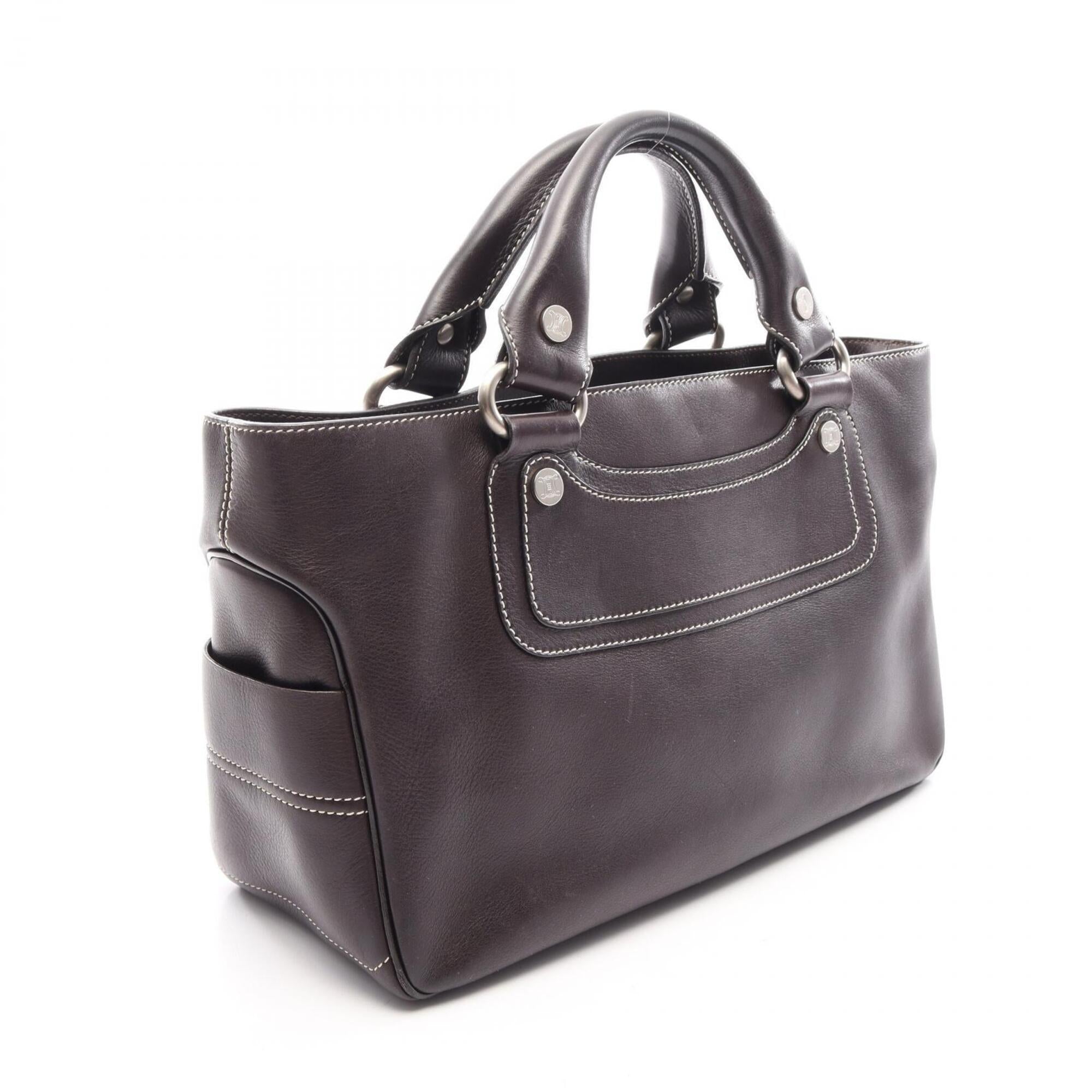 Celine Brown Leather Handbag (Pre-Owned)