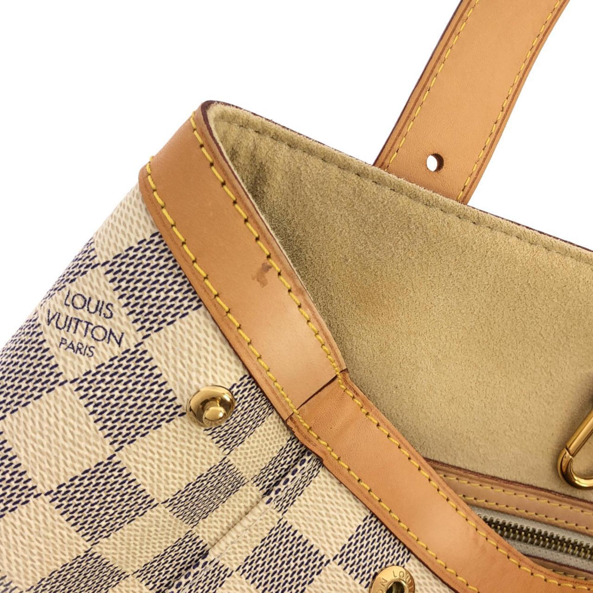 Louis Vuitton Azur Coated Canvas Handbag (Pre-Owned)