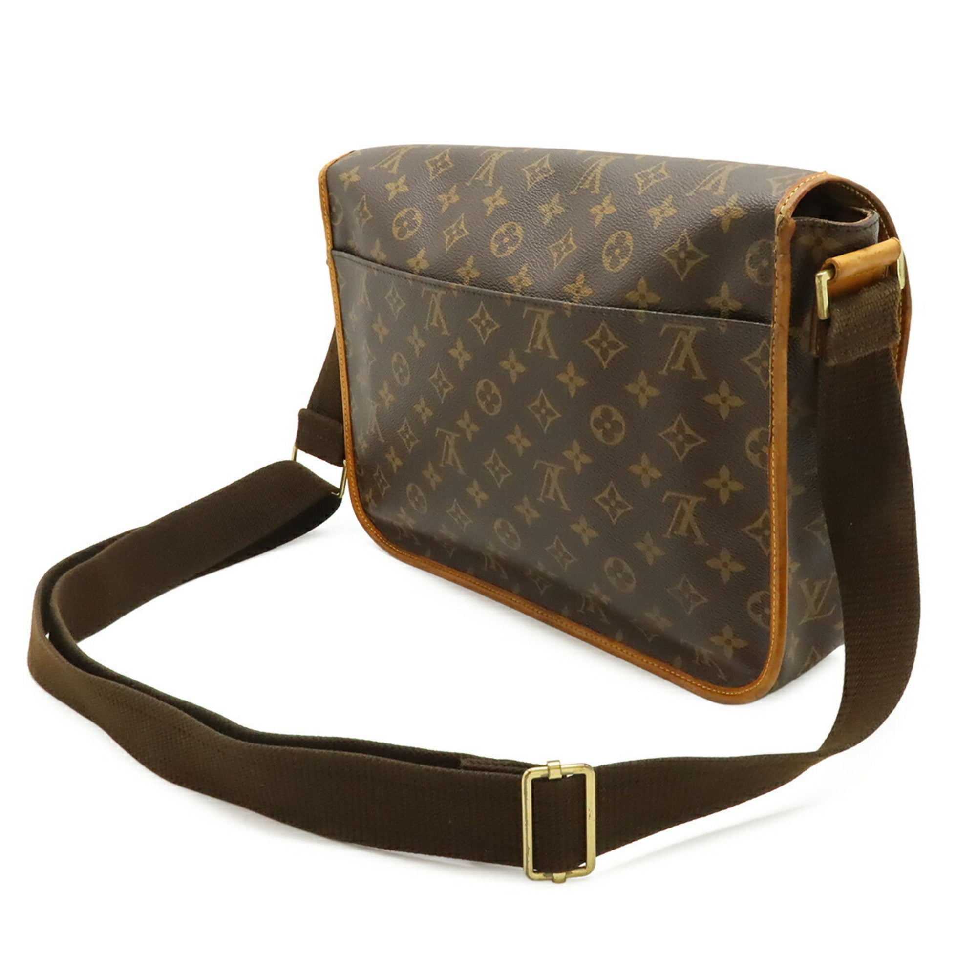 Louis Vuitton Brown Monogram Canvas Pvc Coated Canvas Handbag Shoulder Bag (Pre-Owned)