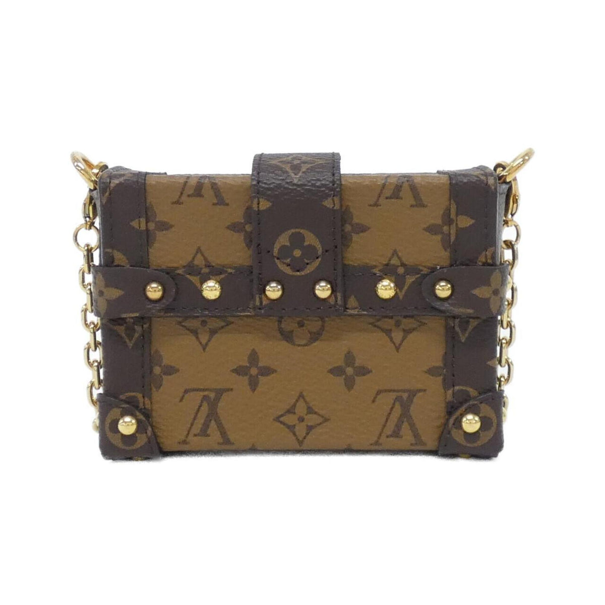 Louis Vuitton Marron Coated Canvas Handbag (Pre-Owned)