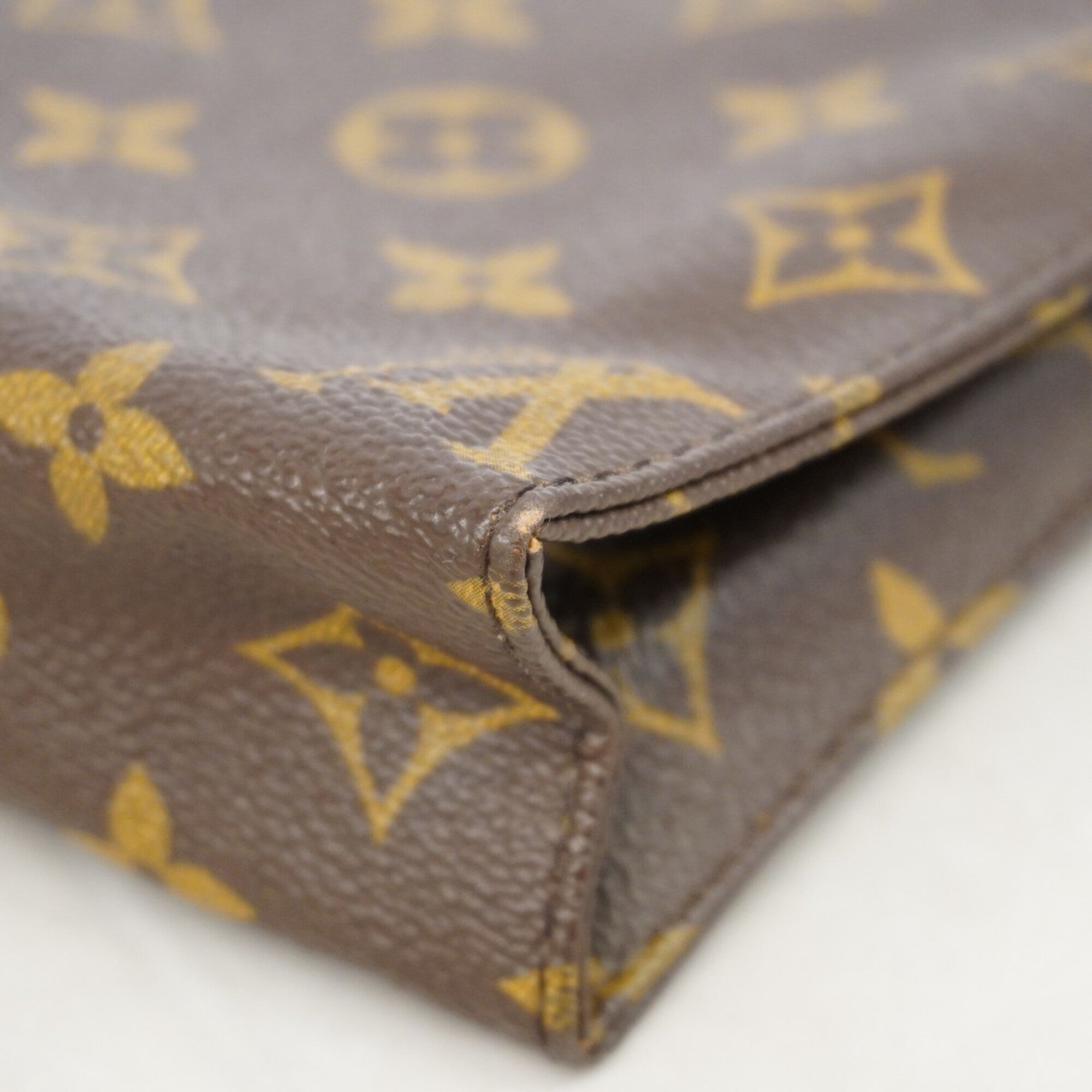 Louis Vuitton Brown Pouch (Pre-Owned)