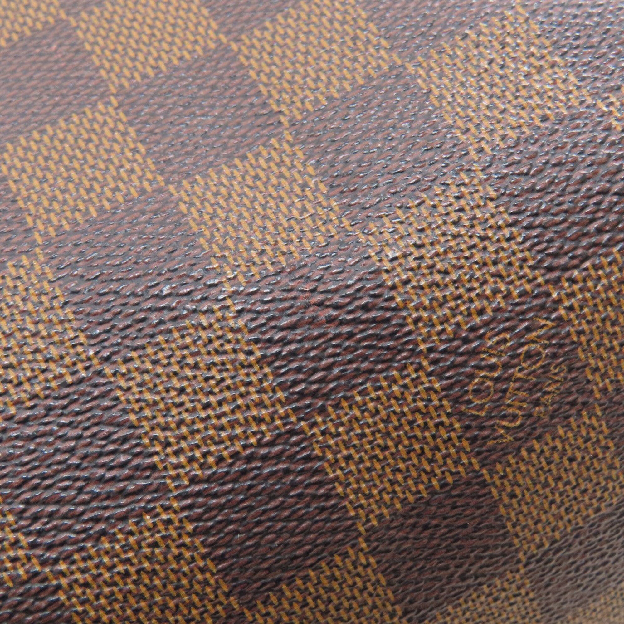 Louis Vuitton Damier Canvas Ebene Damier Canvas Boston Bag (Pre-Owned)