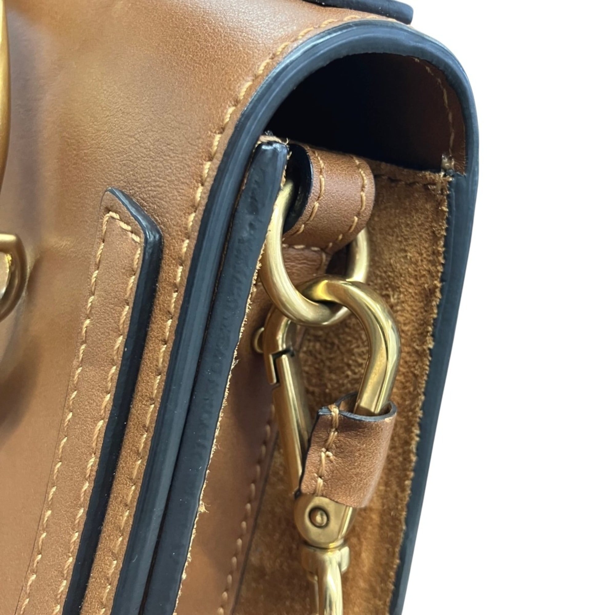 Chloé Brown Leather Handbag (Pre-Owned)