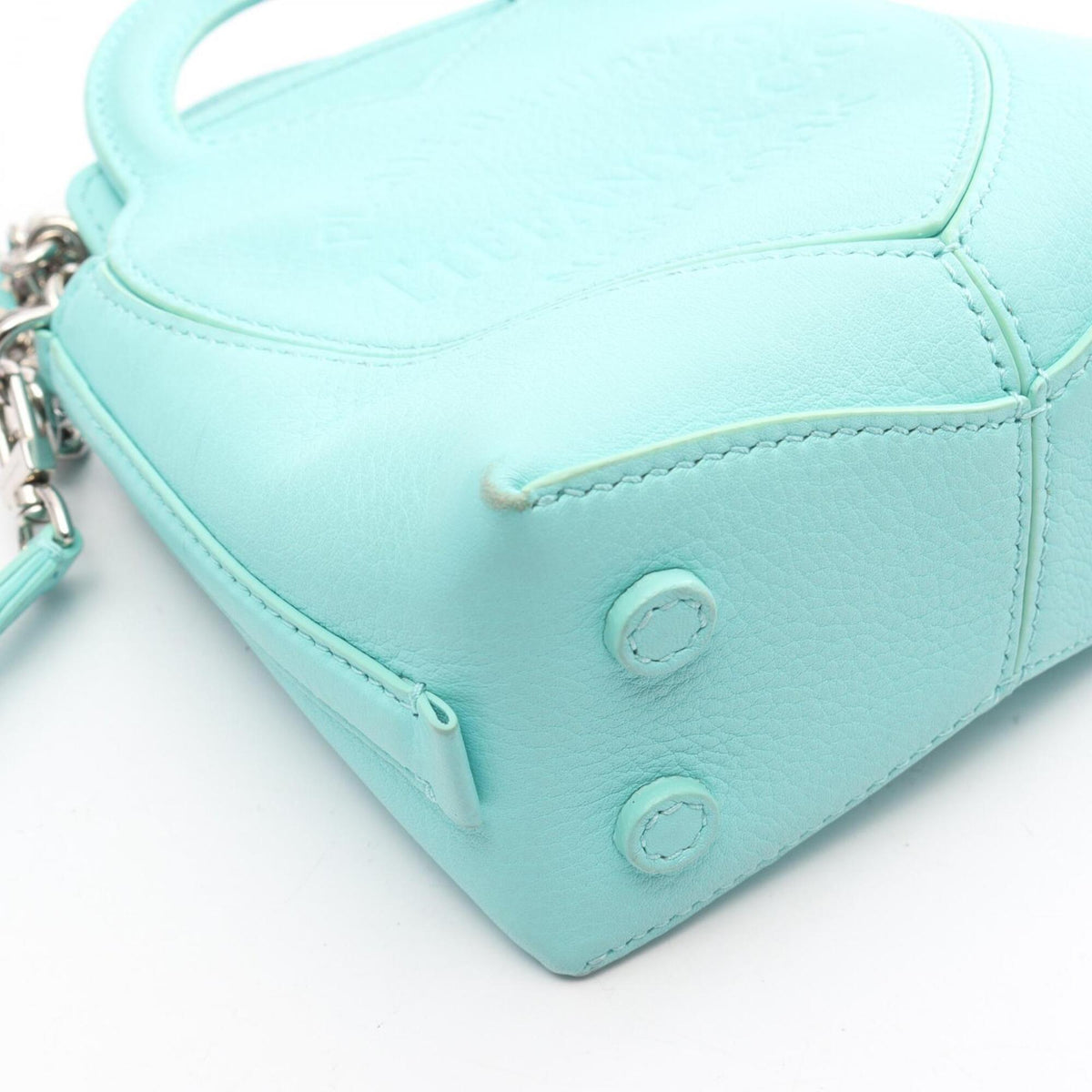 Tiffany Green Leather Handbag (Pre-Owned)