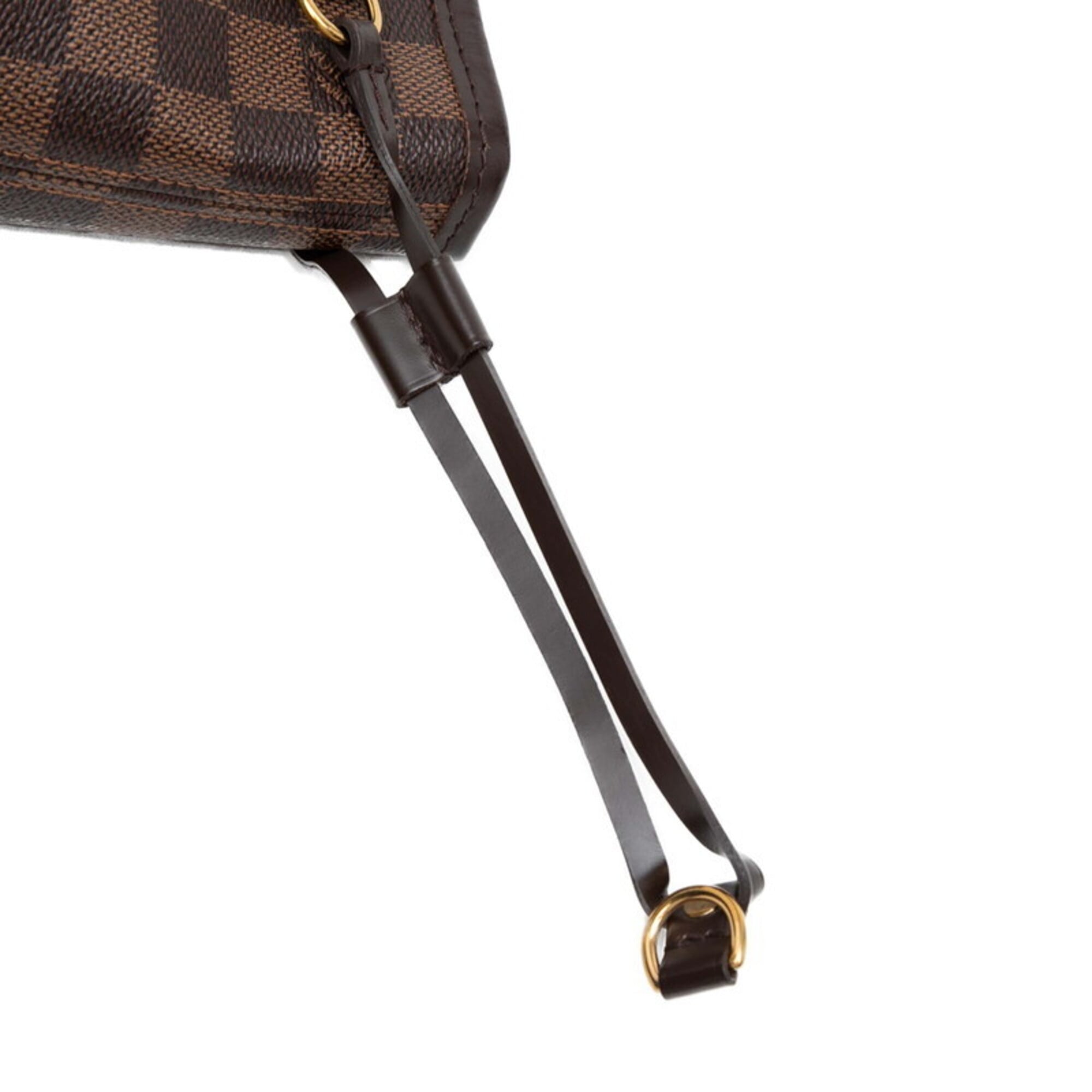 Louis Vuitton Brown Pvc Leather Tote Bag (Pre-Owned)
