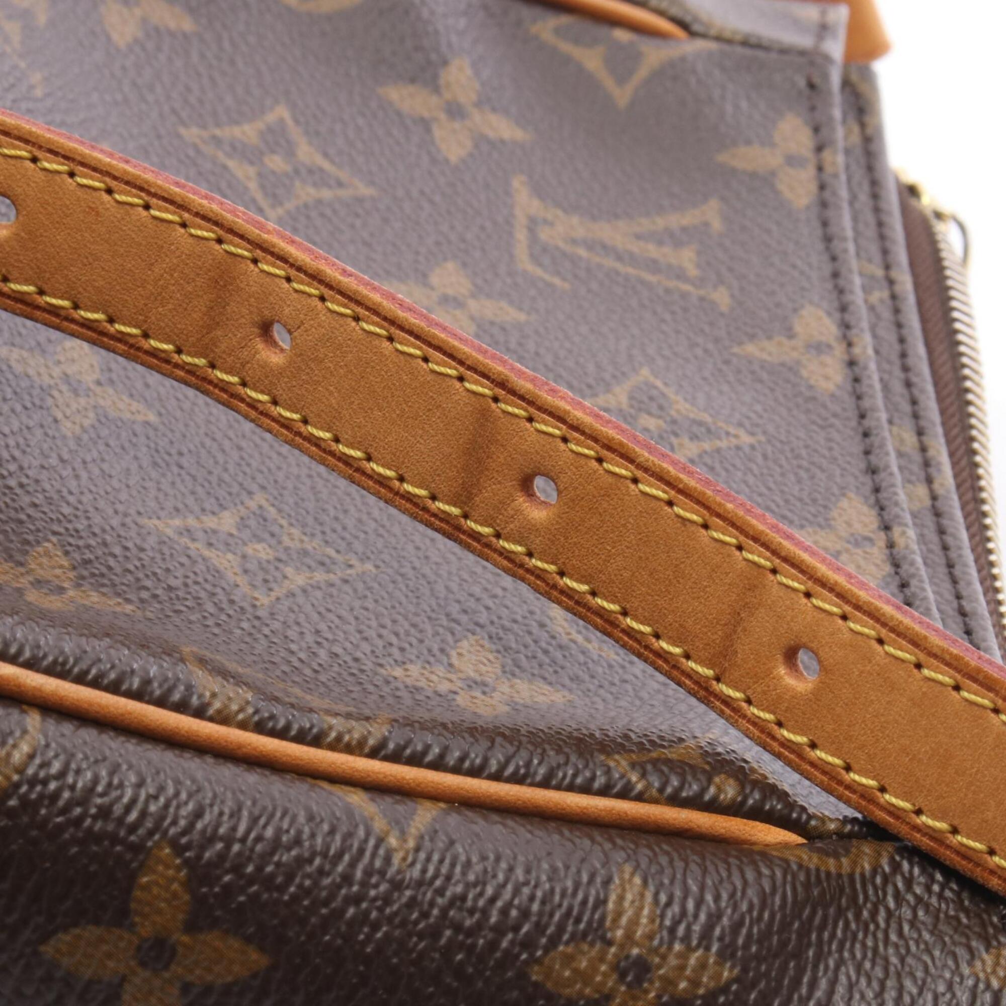 Louis Vuitton Brown Monogram Monogram Handbag Shoulder Bag (Pre-Owned)