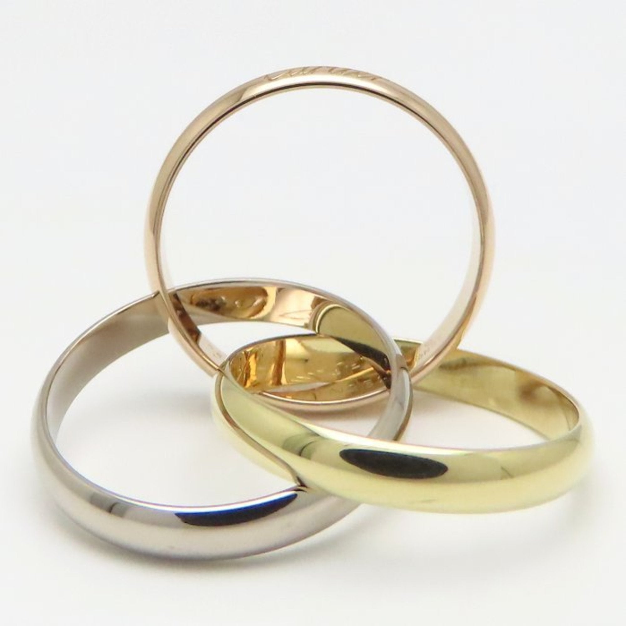 Cartier Yellow Gold (18K) Pink Gold (18K) White Gold (18K) Band Ring (Pre-Owned)