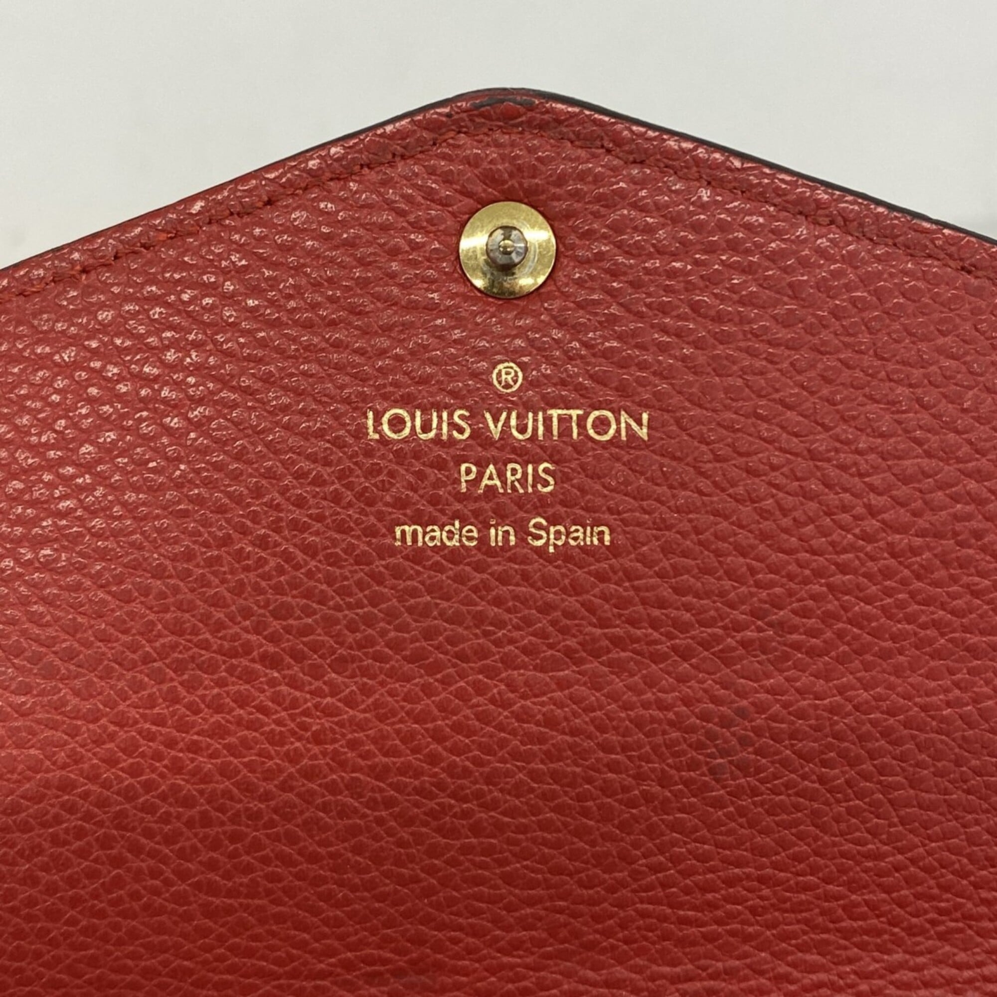 Louis Vuitton Cerise Long Wallet (Bi-Fold) (Pre-Owned)