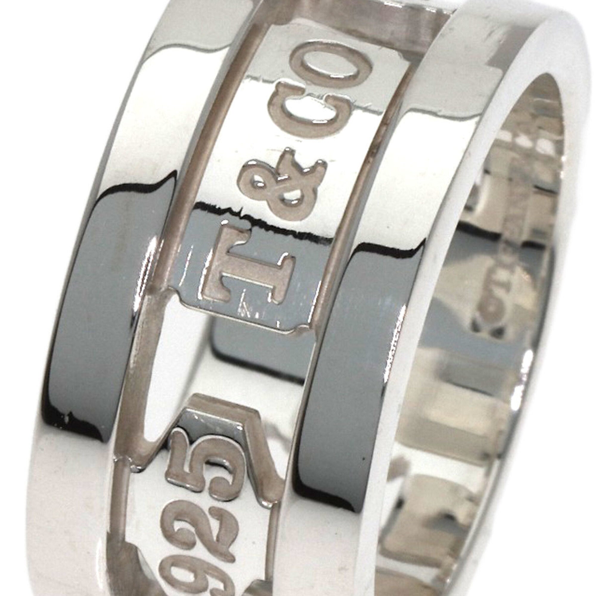 Tiffany Silver Band Ring (Pre-Owned)