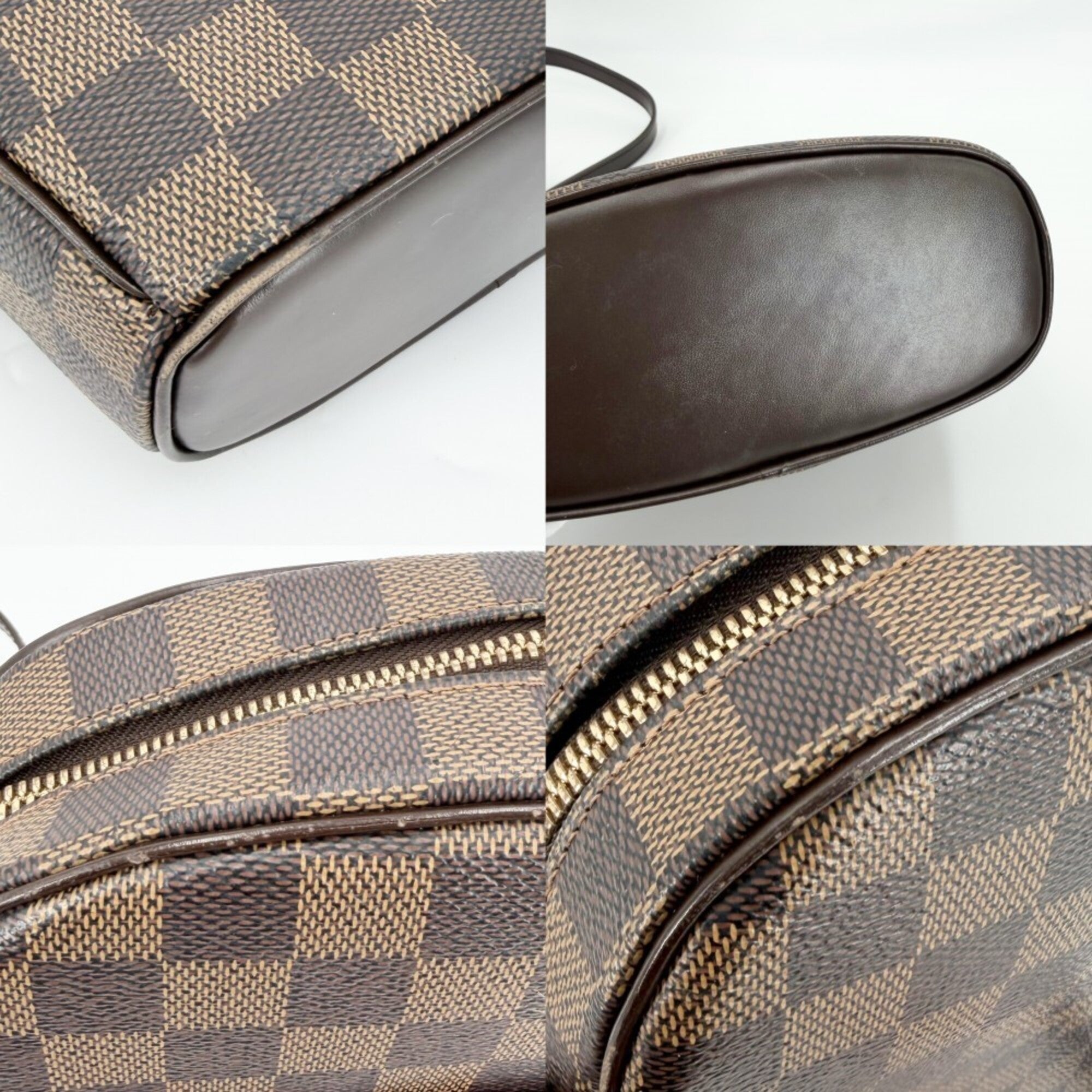 Louis Vuitton Brown Damier Canvas Shoulder Bag (Pre-Owned)