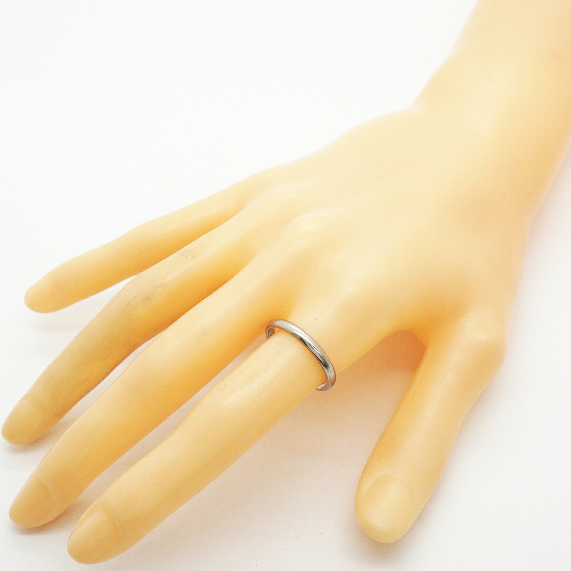 Cartier Platinum 950 Band Ring (Pre-Owned)