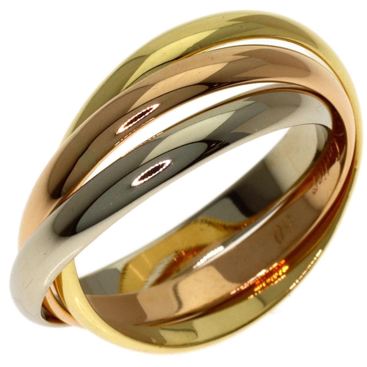 Cartier Yellow Gold Yellow Gold (18K) Band Ring (Pre-Owned)