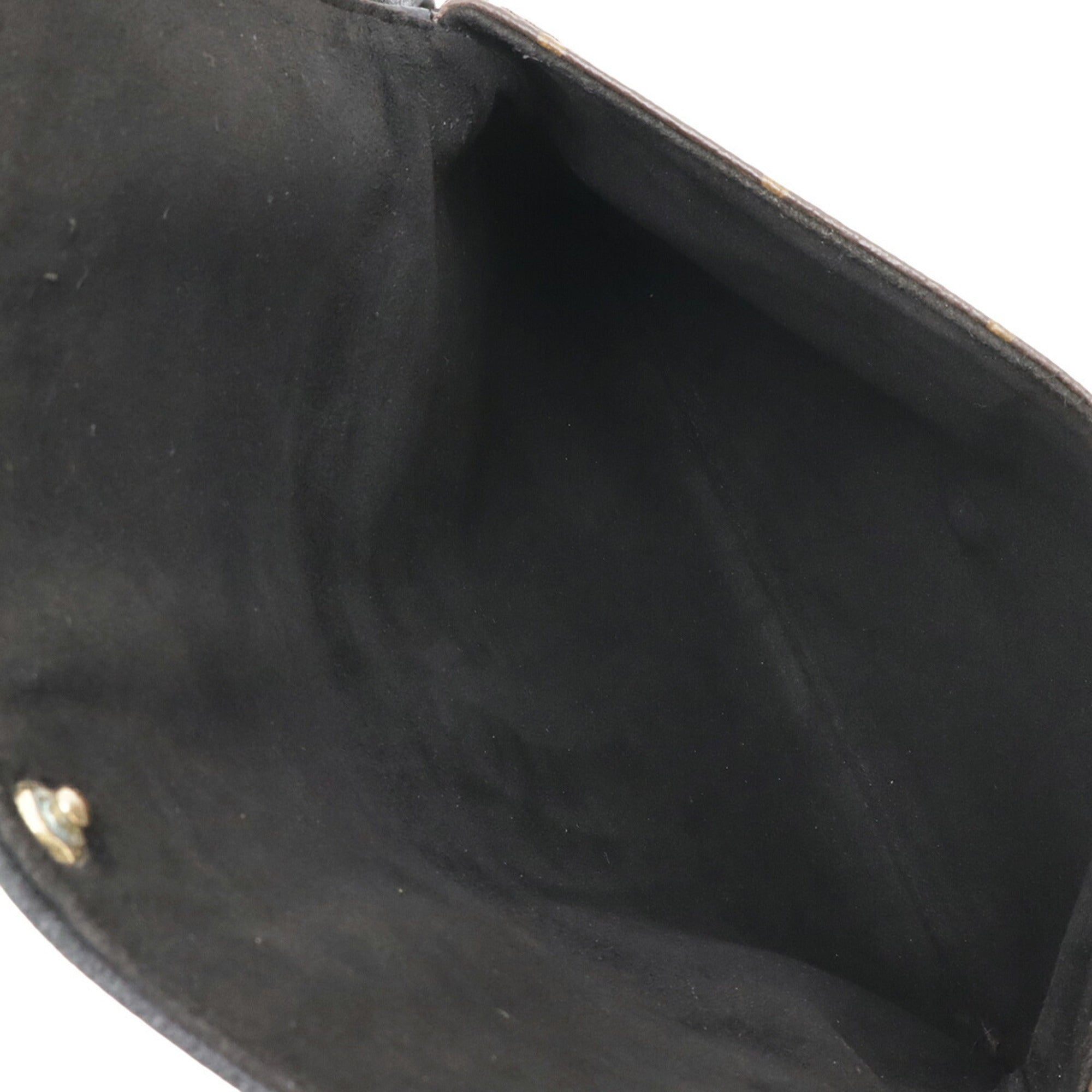 Louis Vuitton Monogram Black Noir Monogram Leather Pochette Shoulder Bag (Pre-Owned)