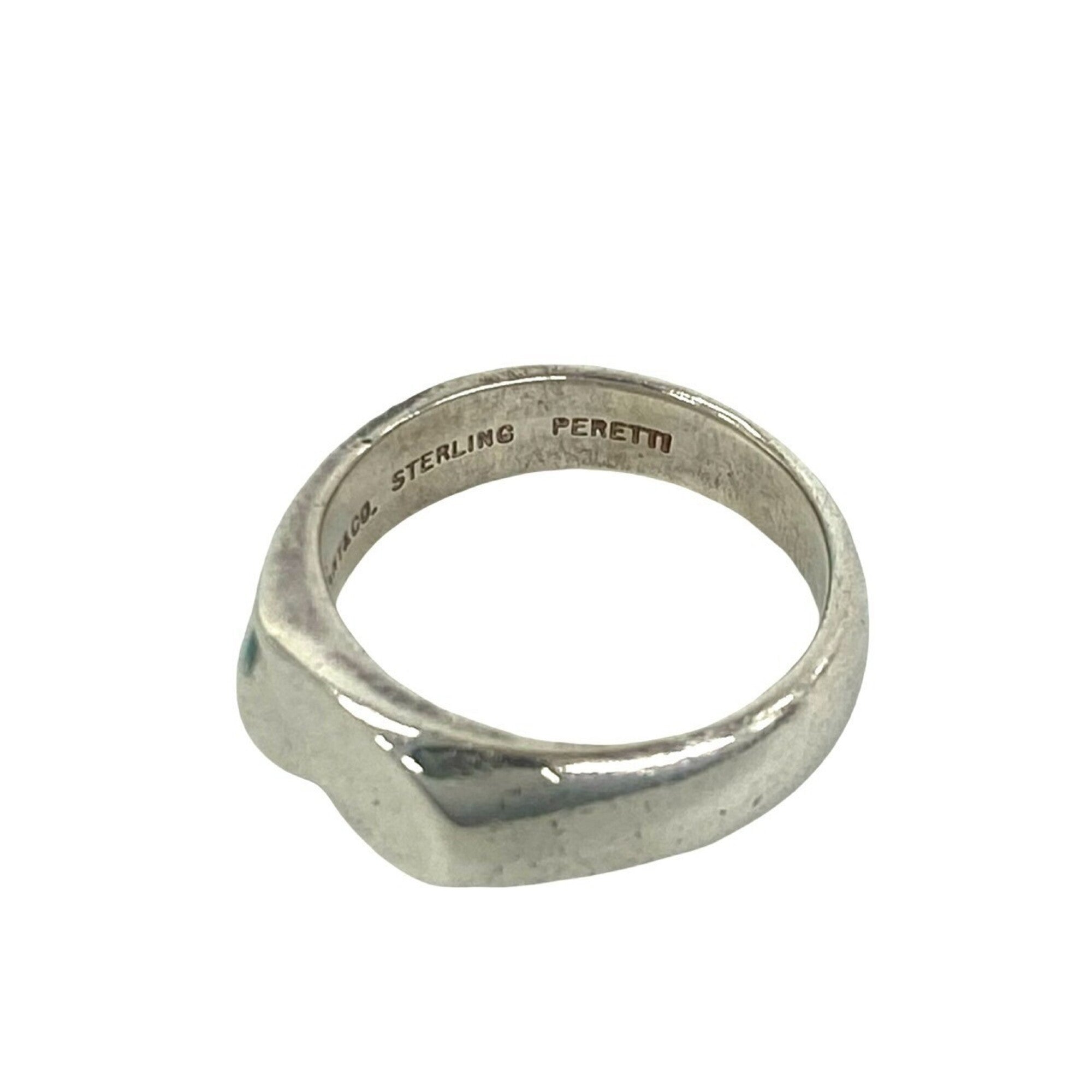 Tiffany Silver Silver 925 Band Ring (Pre-Owned)