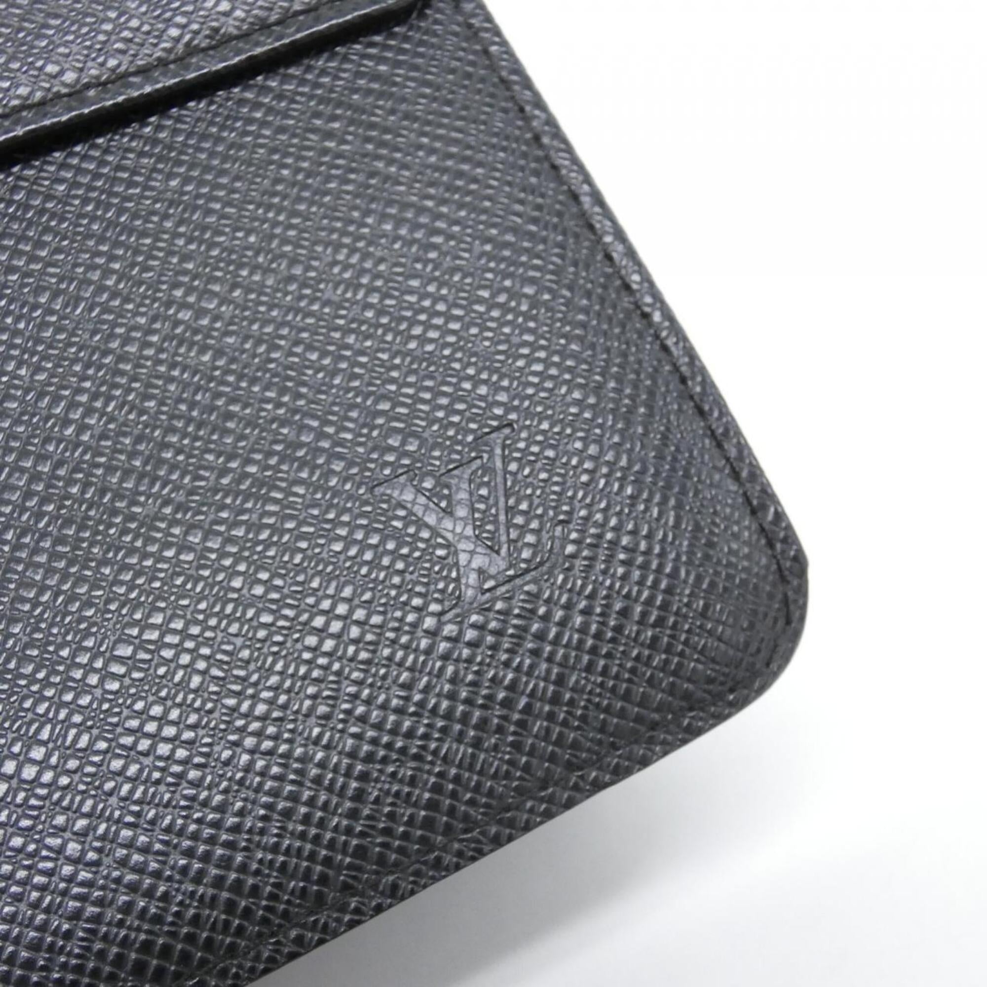 Louis Vuitton Ardoise Leather Clutch Bag (Pre-Owned)