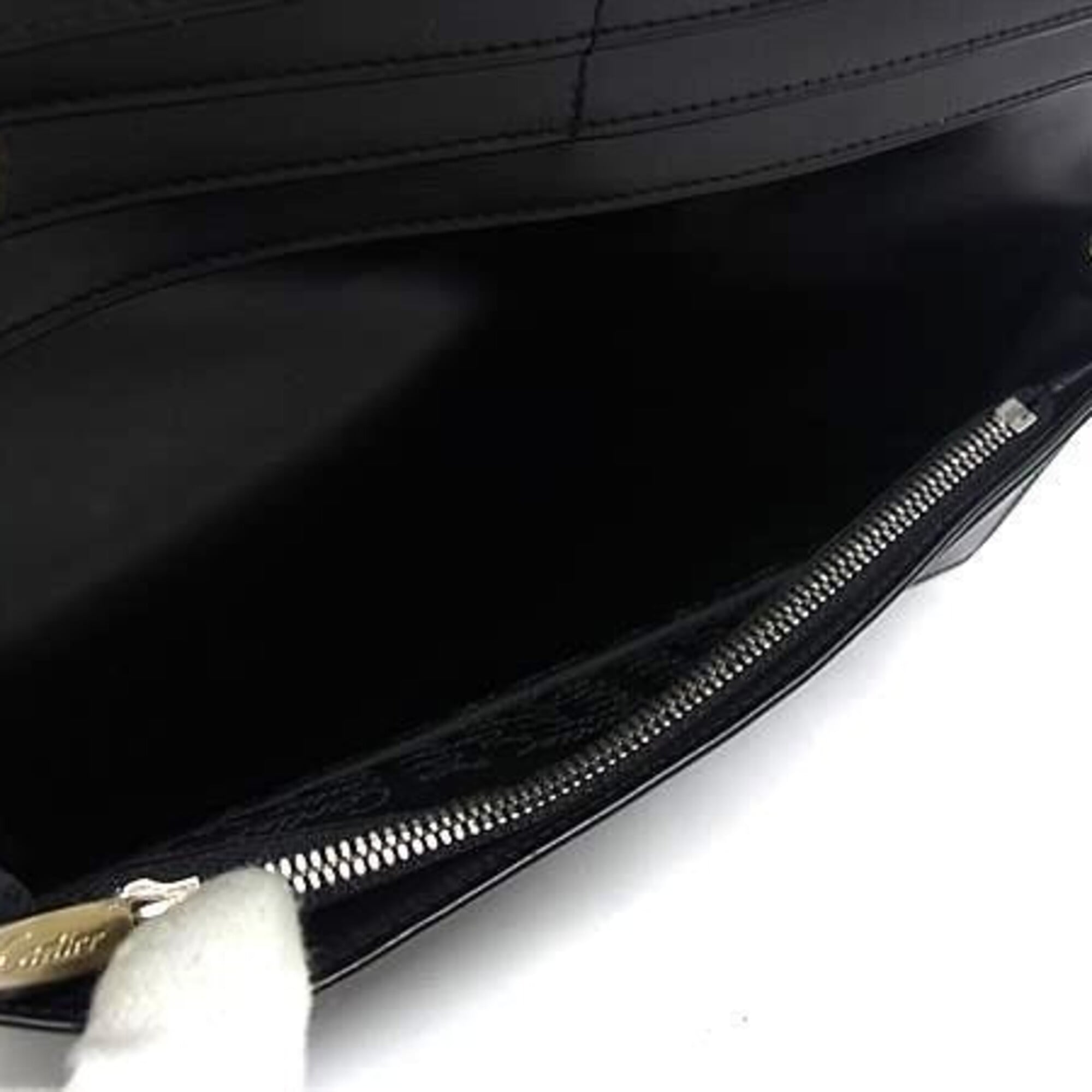 Cartier Pasha Black Leather Wallet (Bi-Fold) (Pre-Owned)