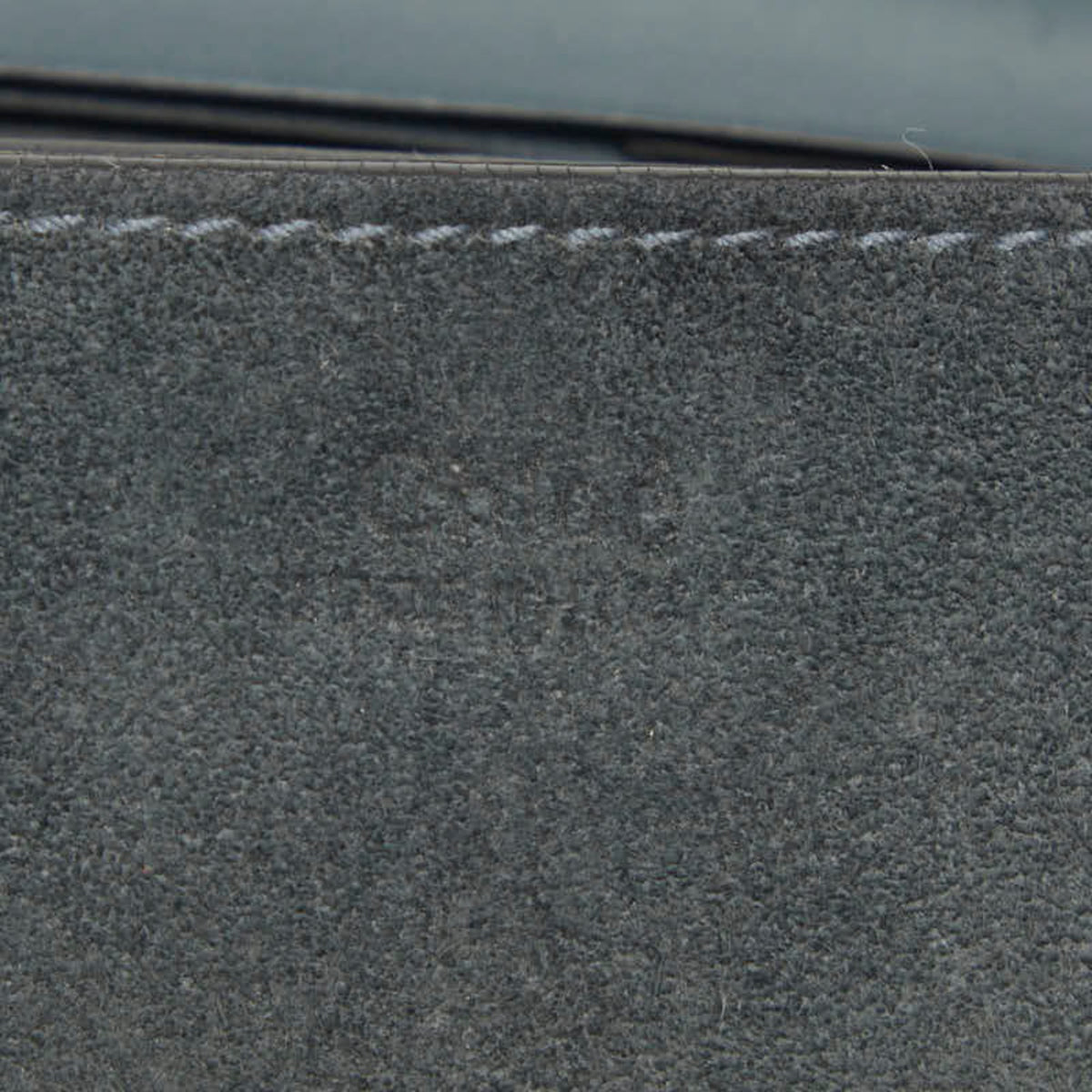 Chloé Drew Gray Suede Leather Shoulder Bag (Pre-Owned)