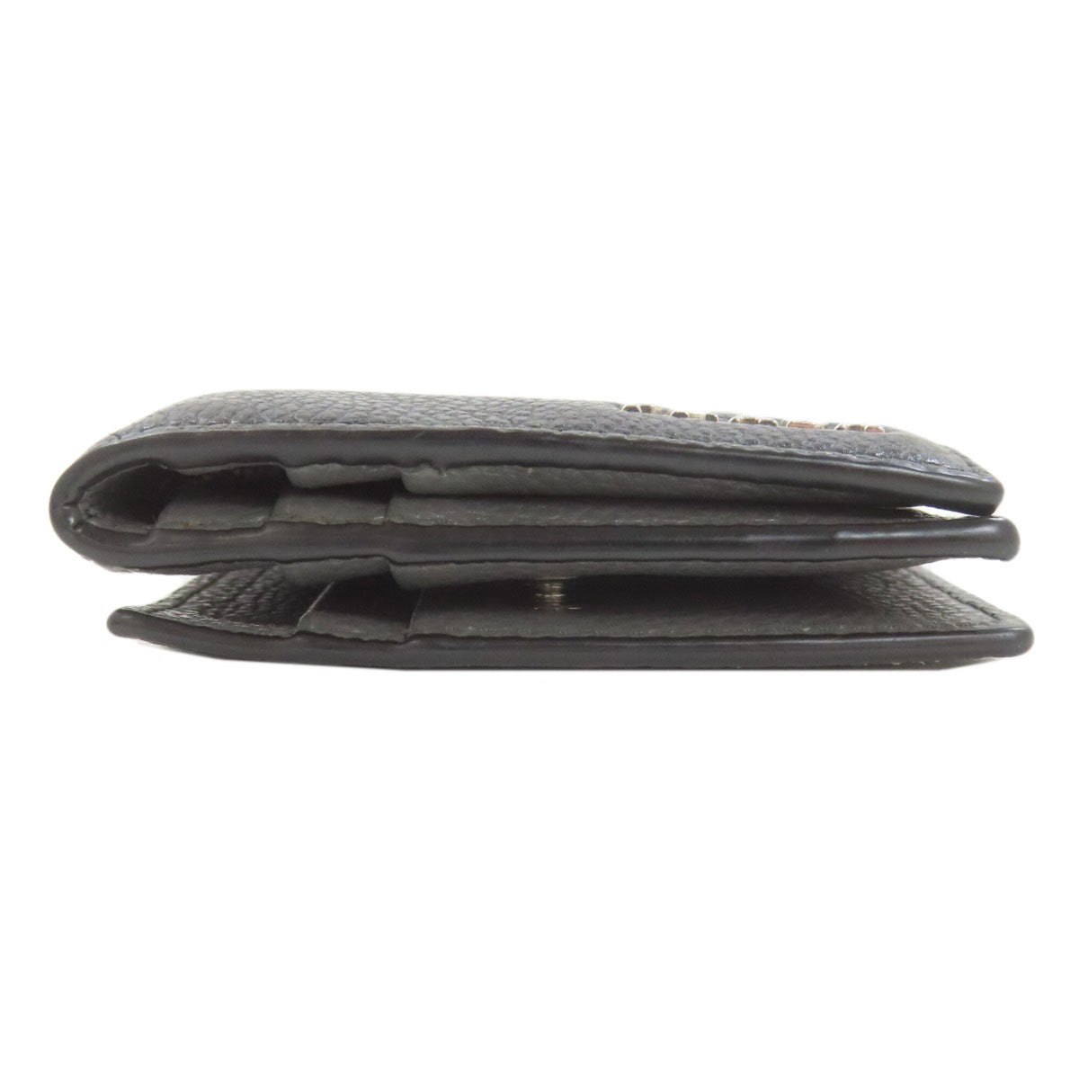 Prada Black Leather Wallet (Bi-Fold) (Pre-Owned)