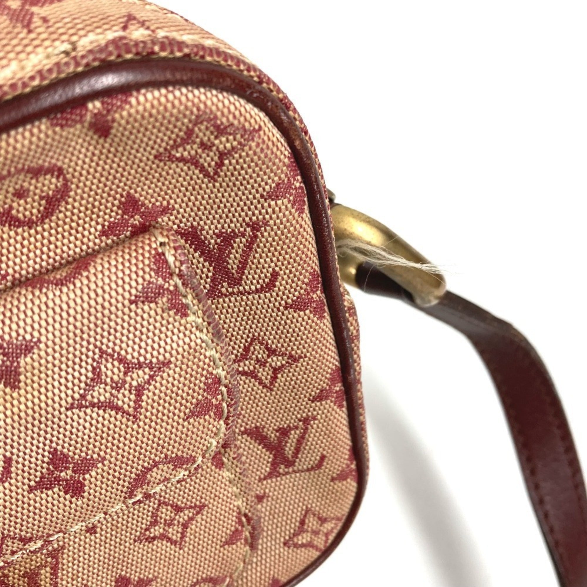 Louis Vuitton Monogram Mini Cherry Red Monogram Mini Pochette Shoulder Bag (Pre-Owned)