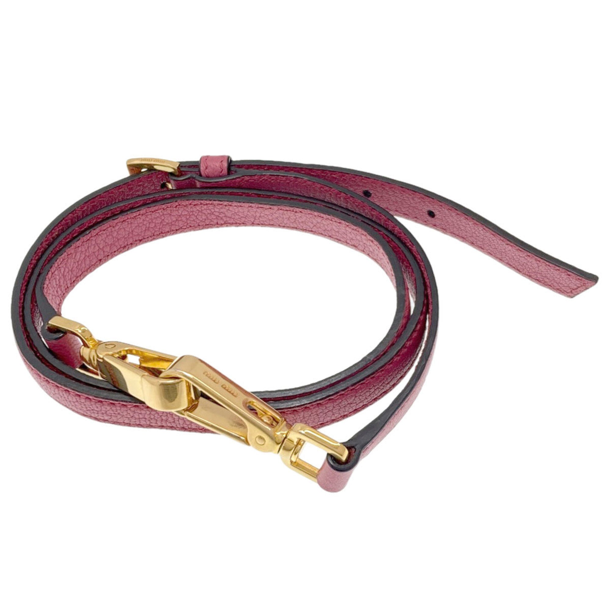 Miu Miu Pink Leather Handbag (Pre-Owned)
