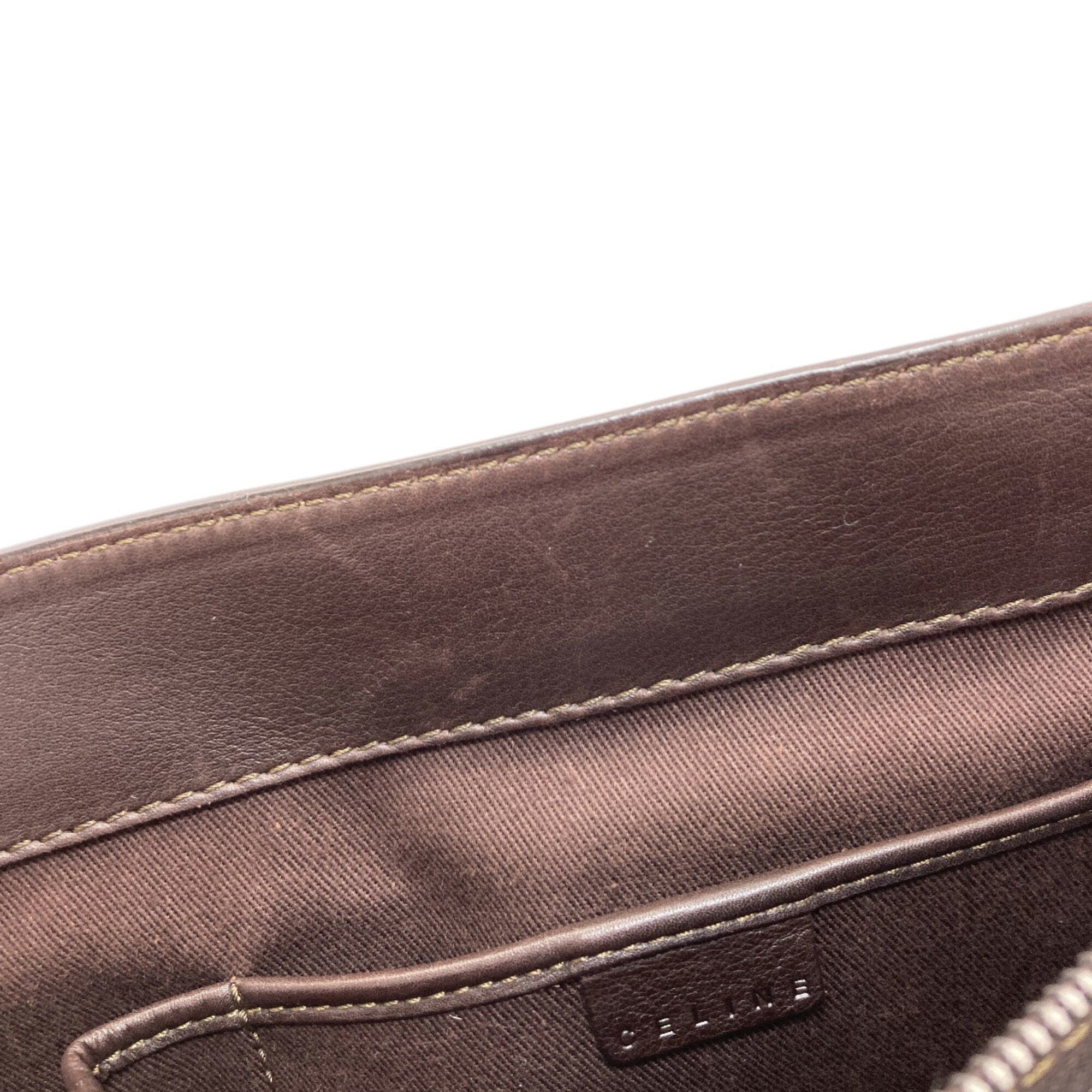 Celine Brown Leather Handbag (Pre-Owned)