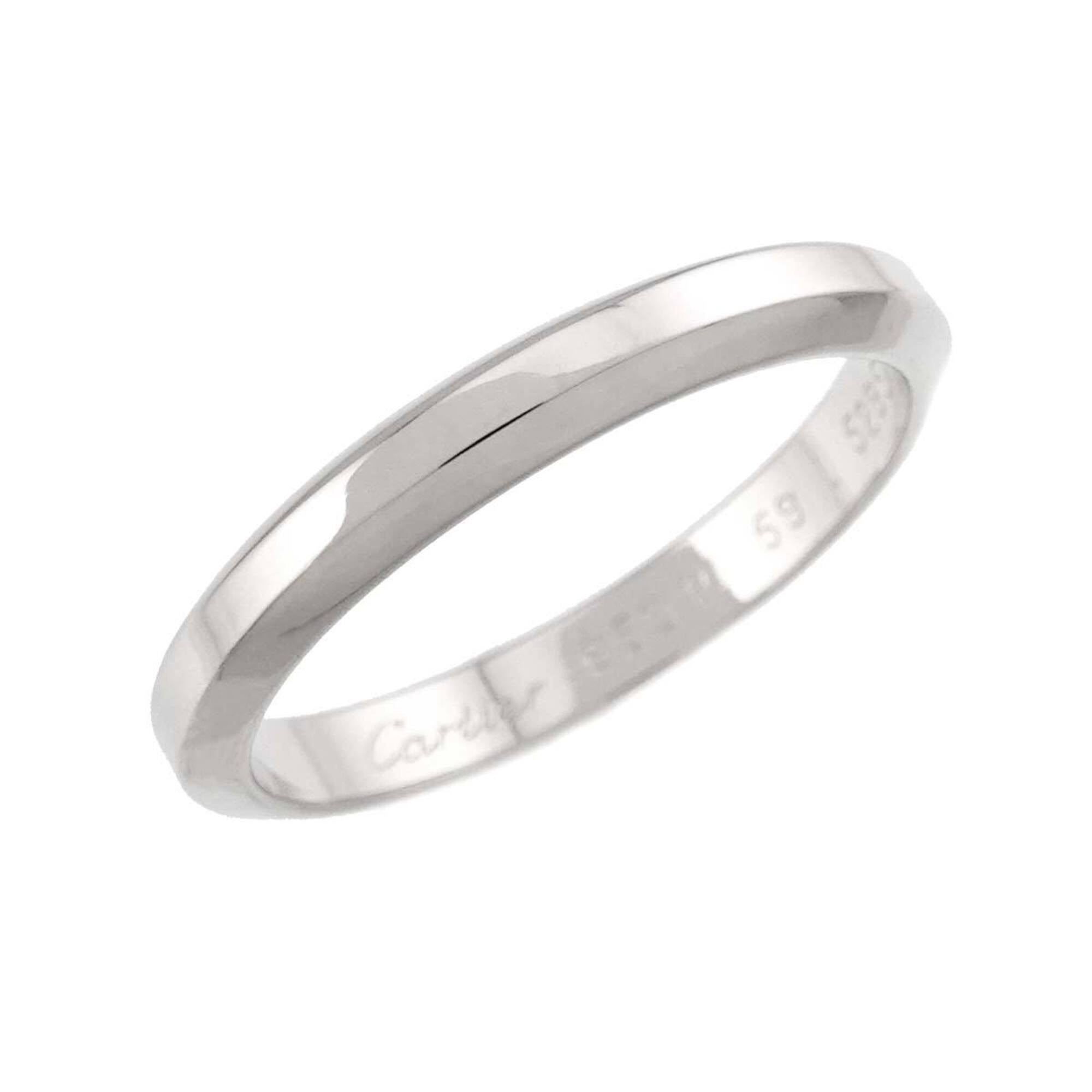 Cartier Platinum 950 Band Ring (Pre-Owned)