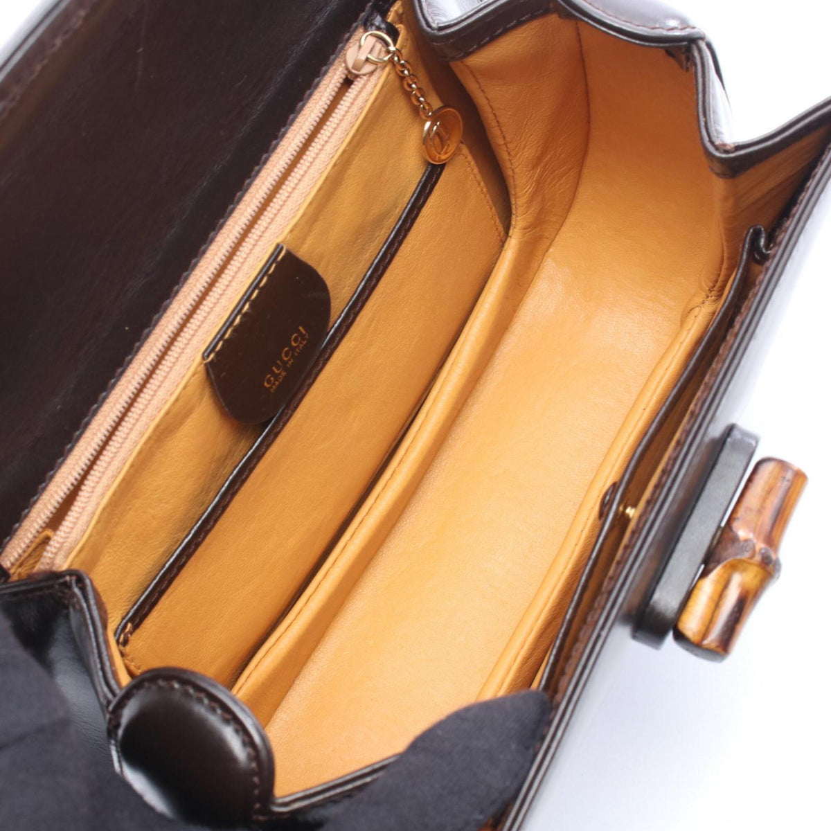 Gucci Black Leather Handbag (Pre-Owned)
