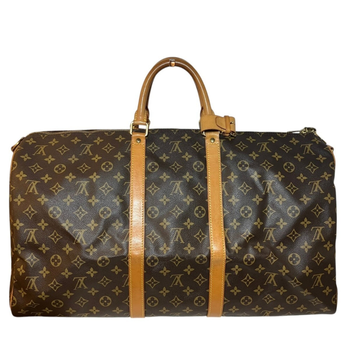 Louis Vuitton Brown Monogram Monogram Boston Bag (Pre-Owned)