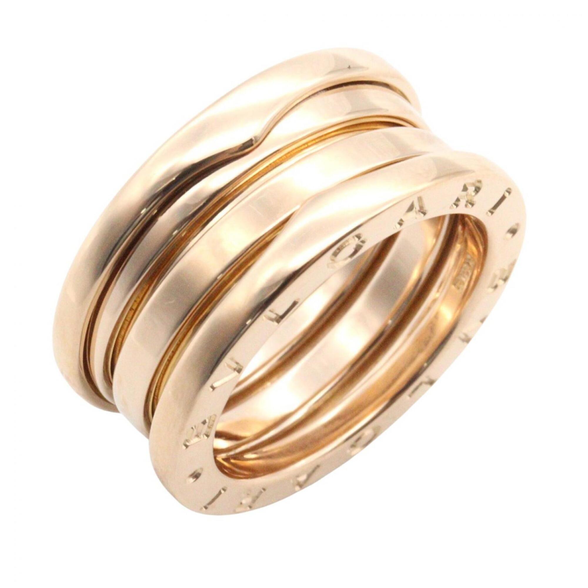 Bvlgari Gold Pink Gold (18K) Band Ring (Pre-Owned)