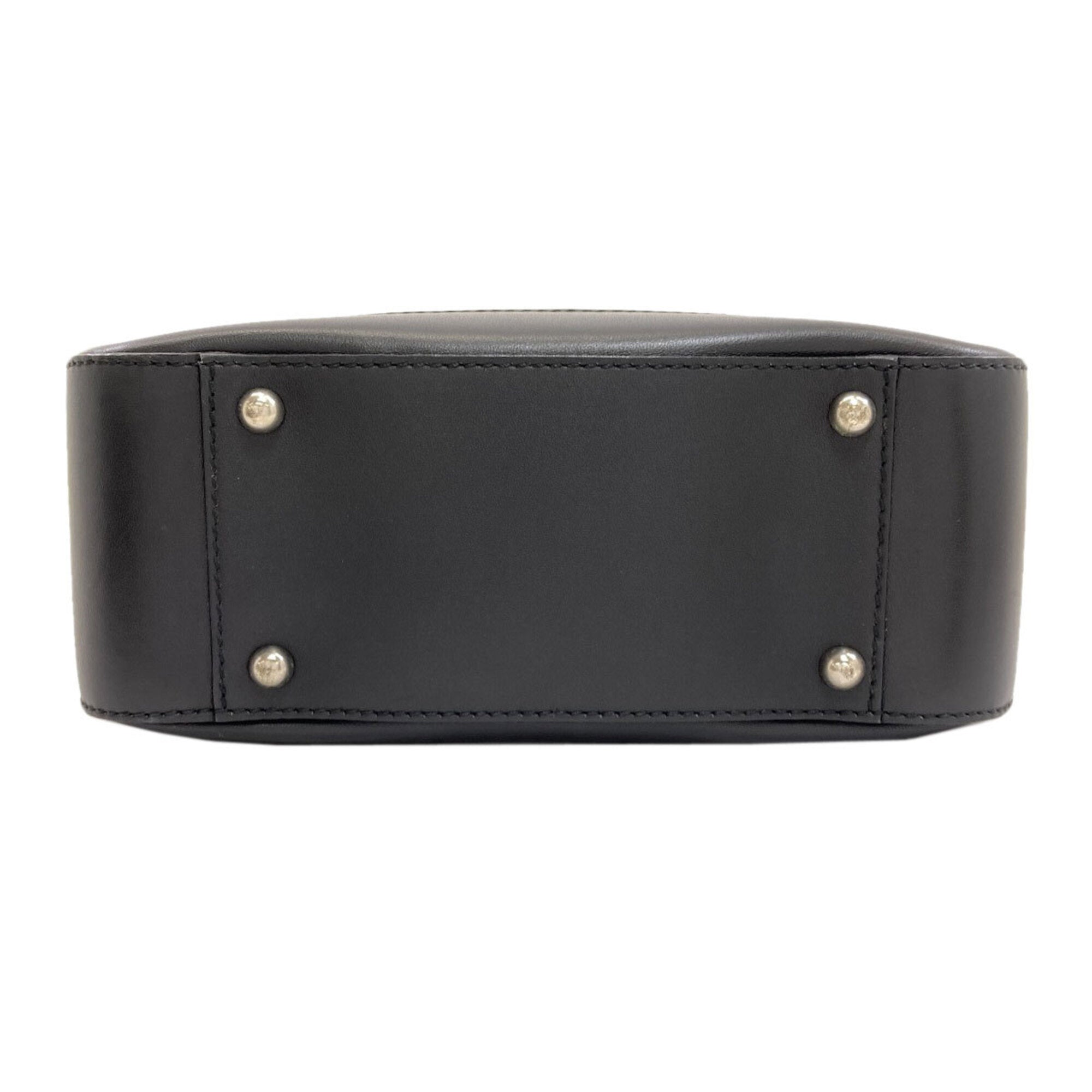 Celine Macadam Black Canvas Handbag (Pre-Owned)