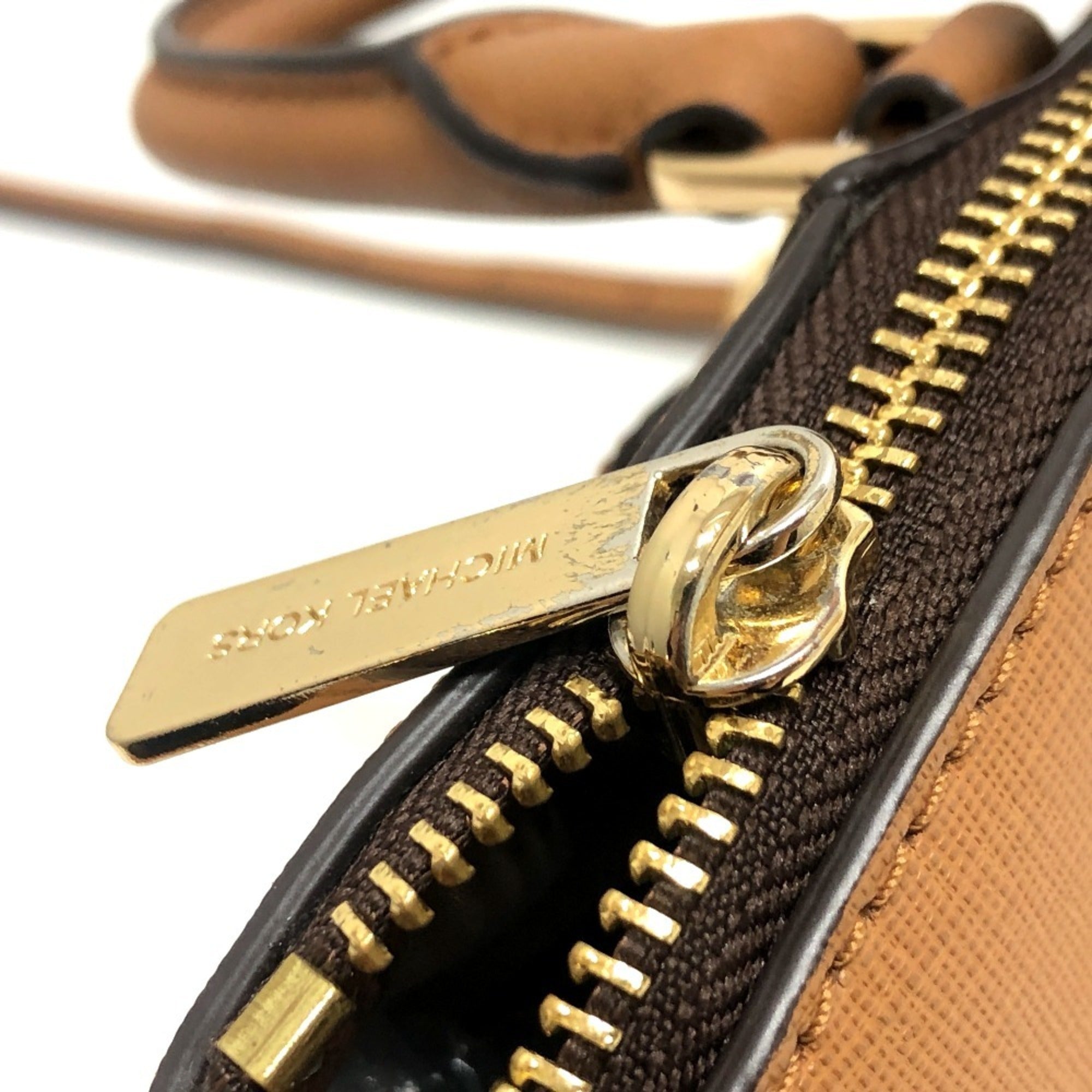 Michael Kors Brown Pvc Handbag (Pre-Owned)