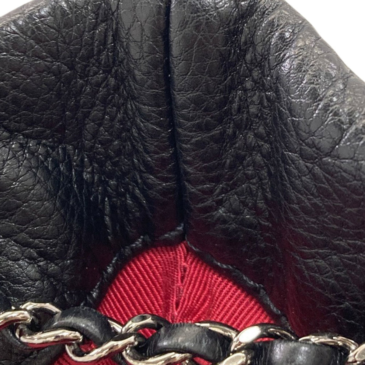 Chanel Gabriel Black Leather Shoulder Bag (Pre-Owned)