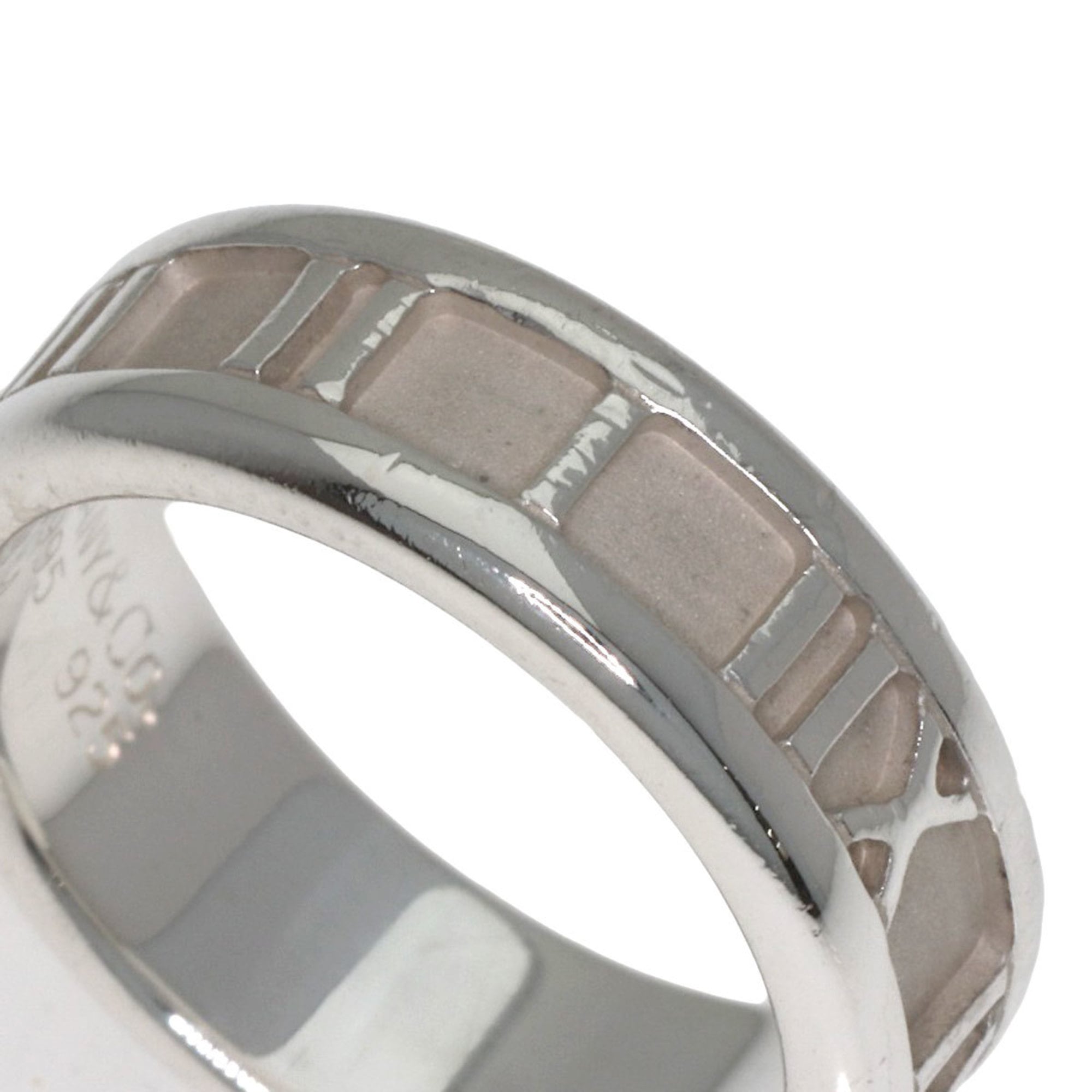 Tiffany Silver Silver Band Ring (Pre-Owned)
