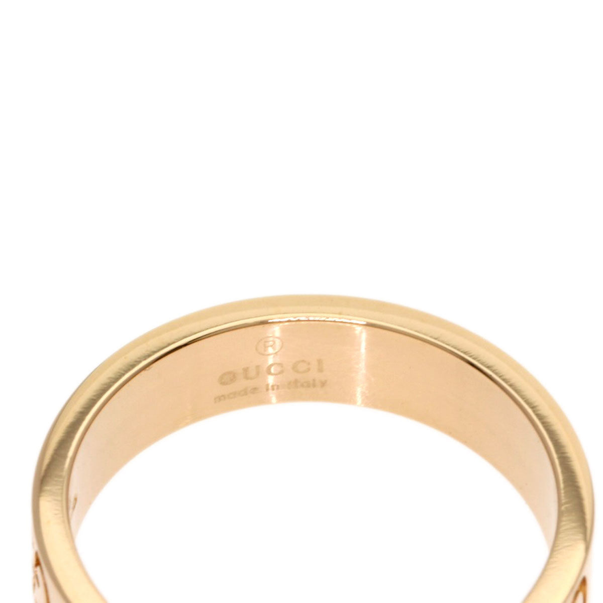 Gucci Pink Gold (18K) Band Ring (Pre-Owned)