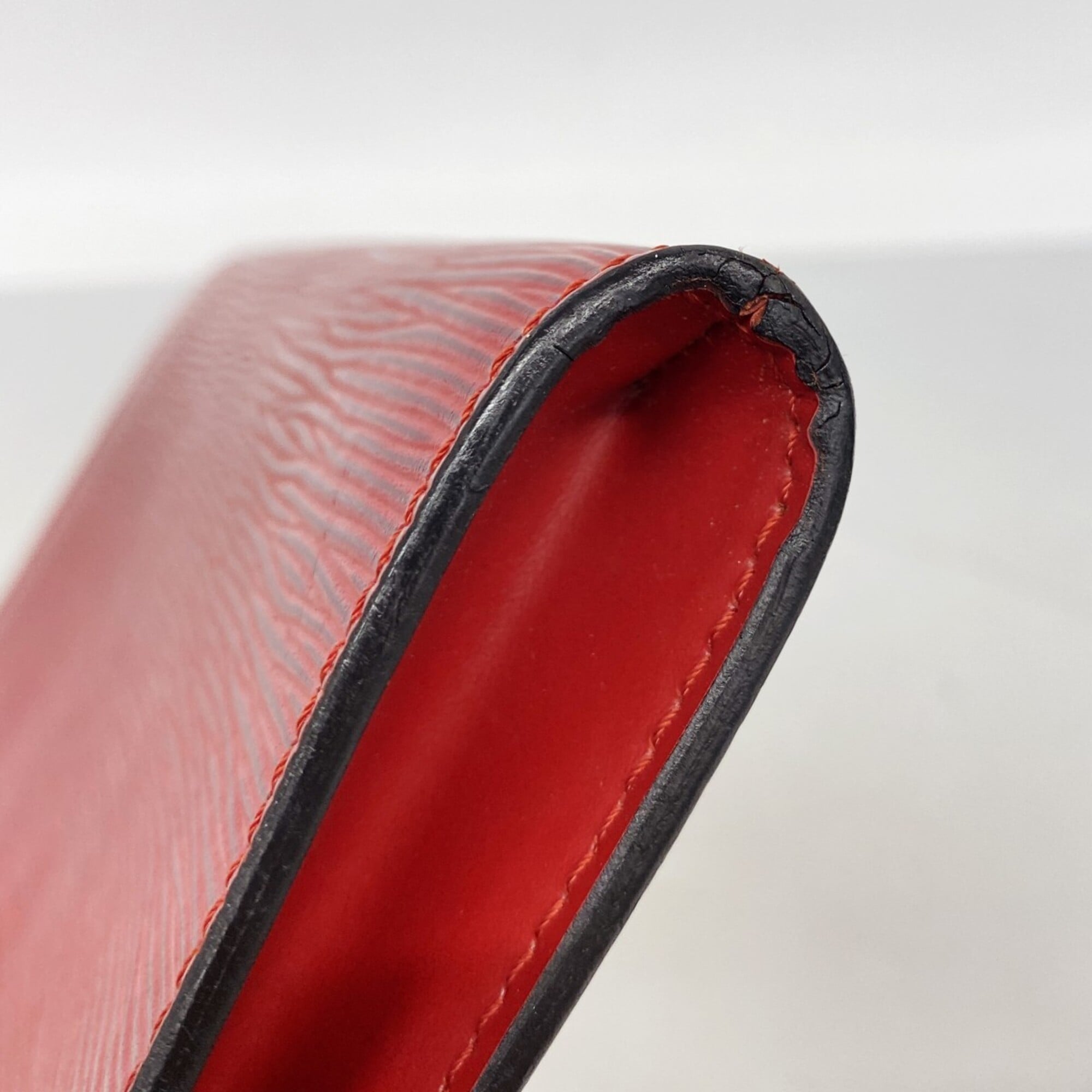Louis Vuitton Castilian Red Pouch (Pre-Owned)