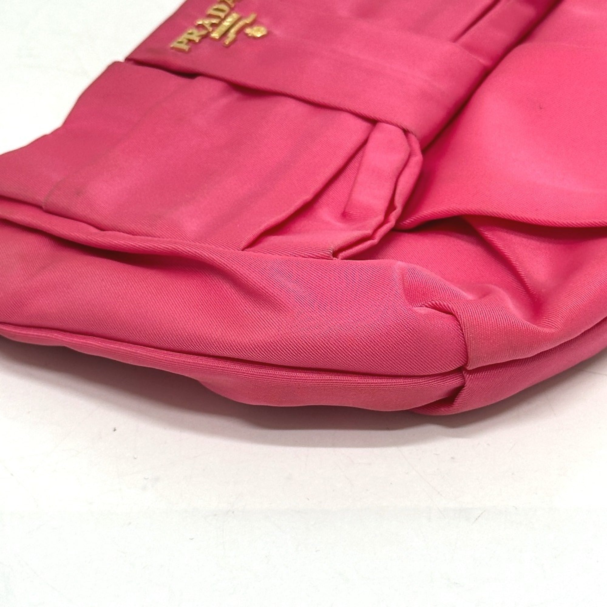 Prada Pink Nylon Pouch (Pre-Owned)