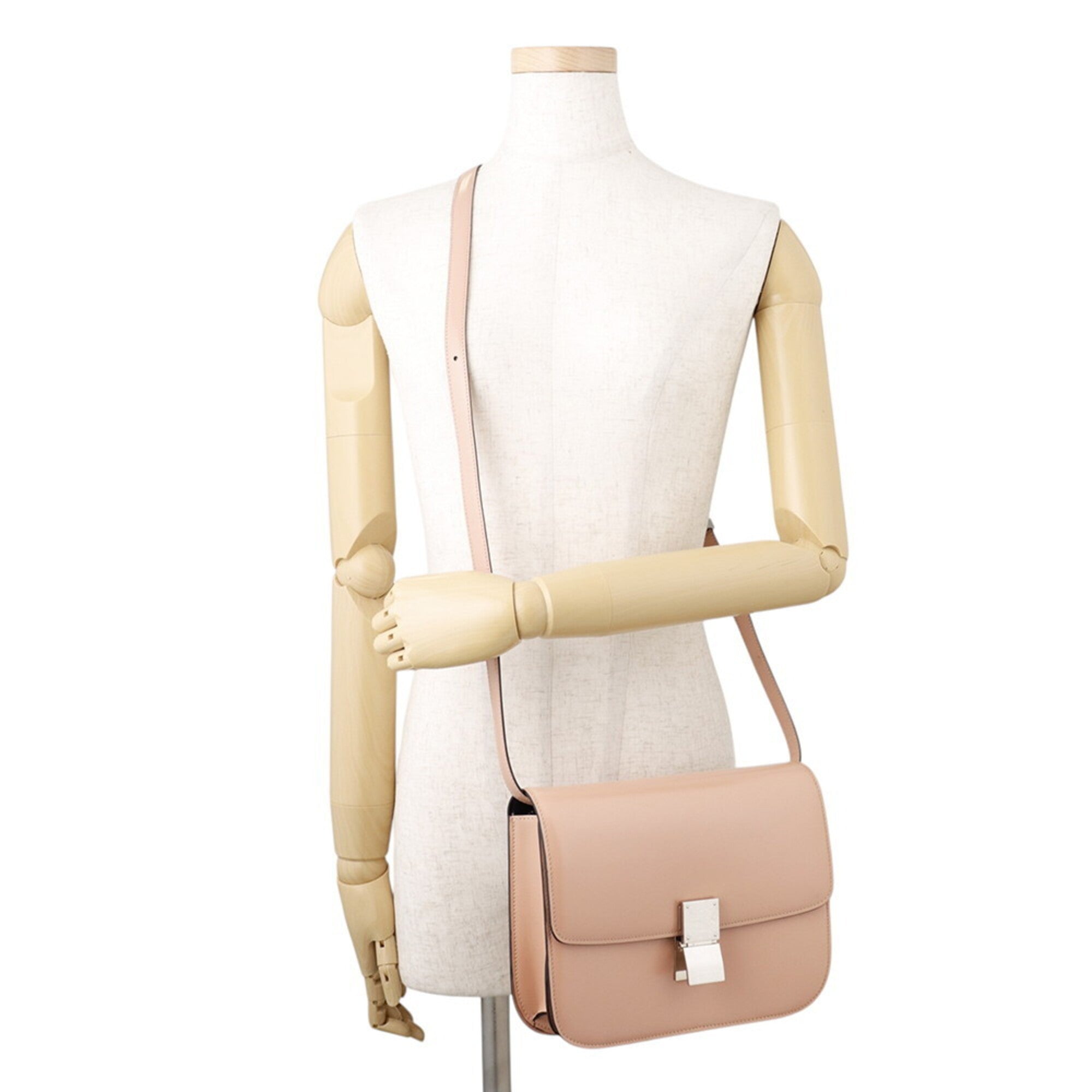 Celine Pink Handbag Shoulder Bag (Pre-Owned)