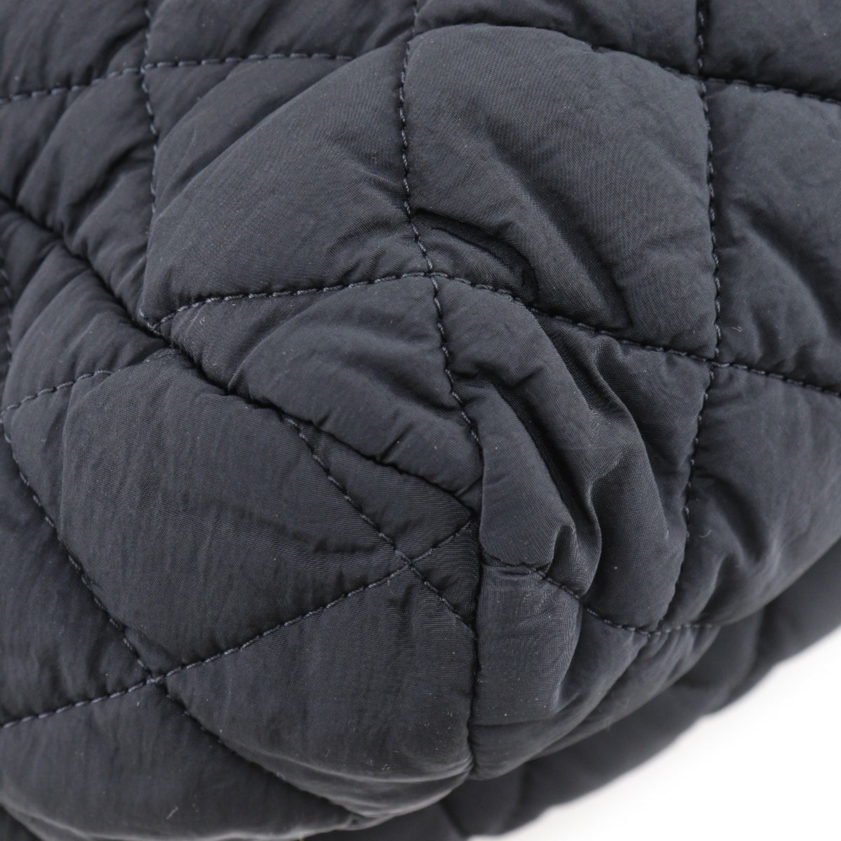 Chanel Black Nylon Boston Bag (Pre-Owned)