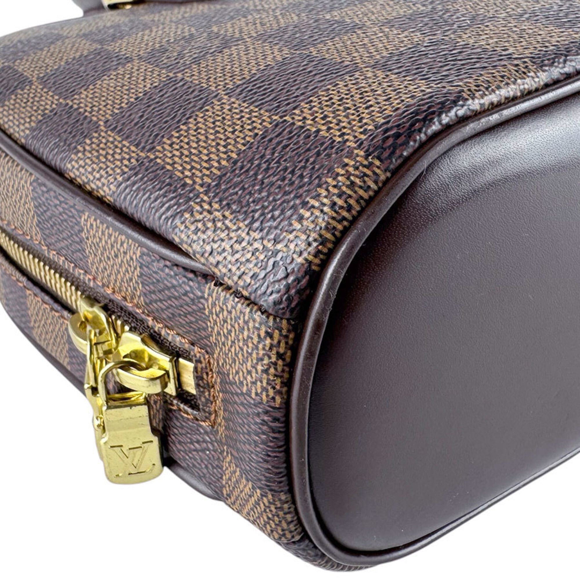 Louis Vuitton Damier Canvas Ebene Damier Canvas Handbag (Pre-Owned)
