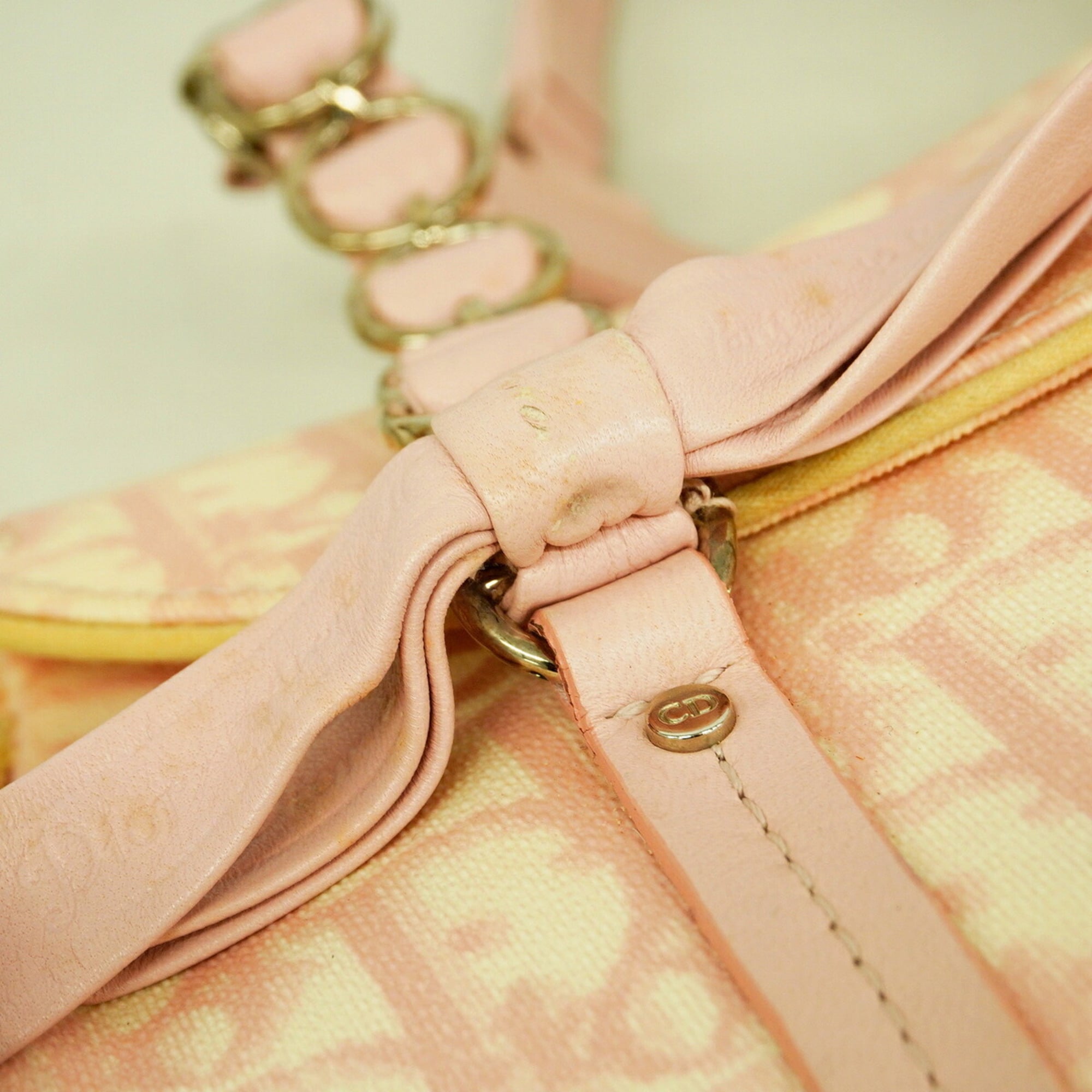 Christian Dior Pink Pvc Handbag (Pre-Owned)