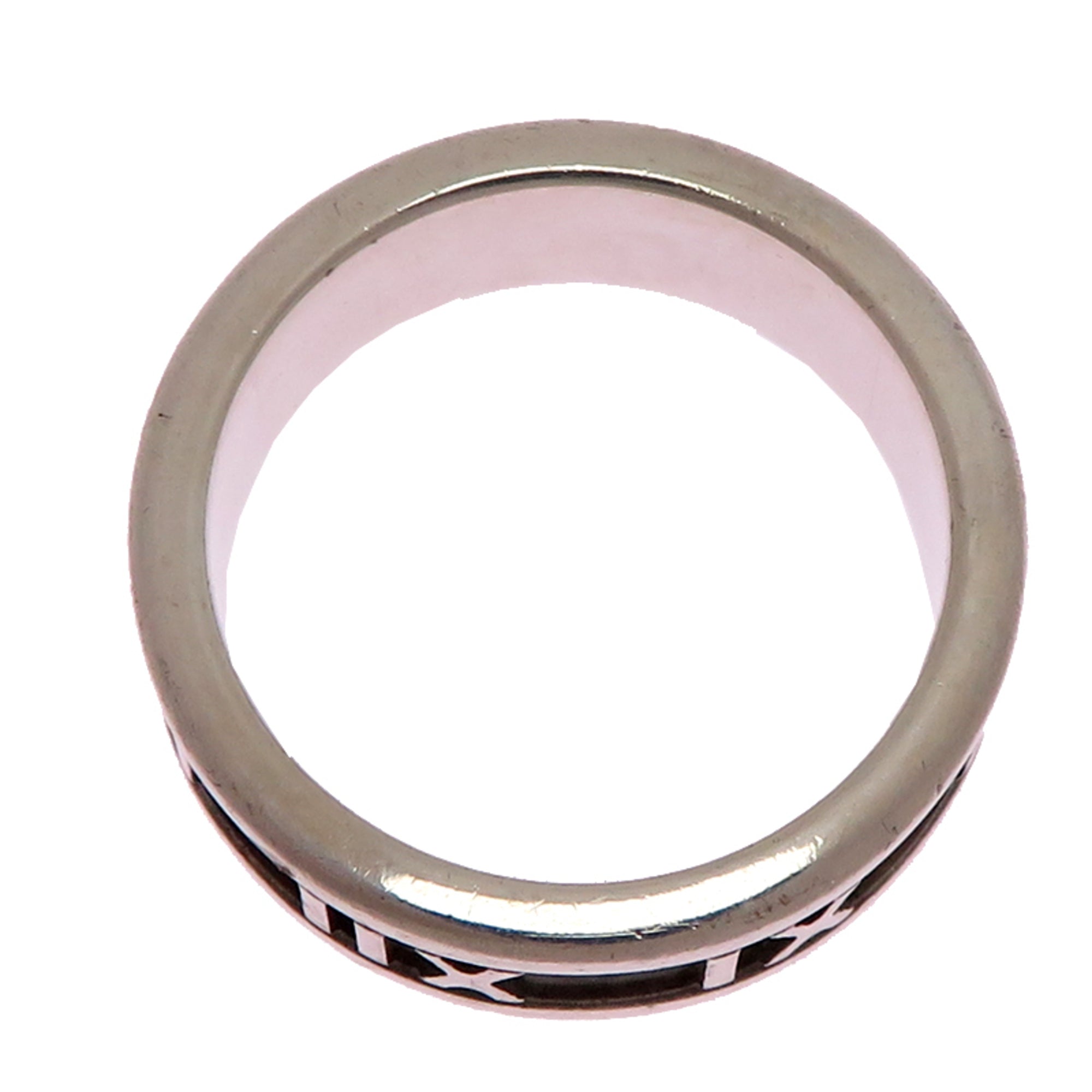 Tiffany Silver 925 Band Ring (Pre-Owned)