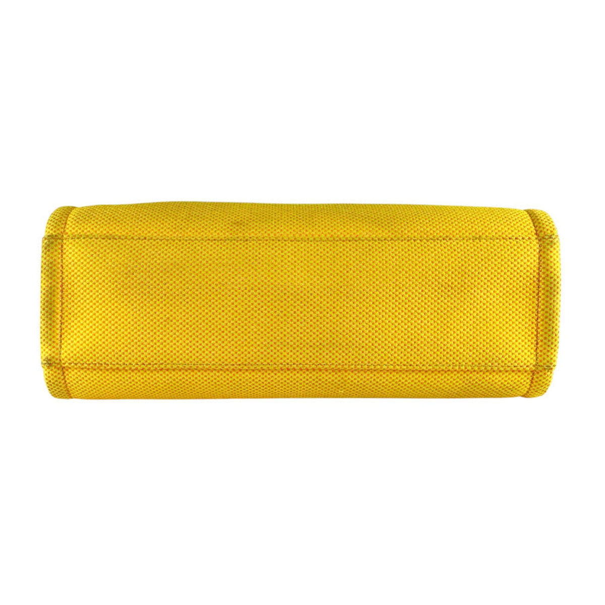 Chanel Pink Yellow Canvas Handbag (Pre-Owned)