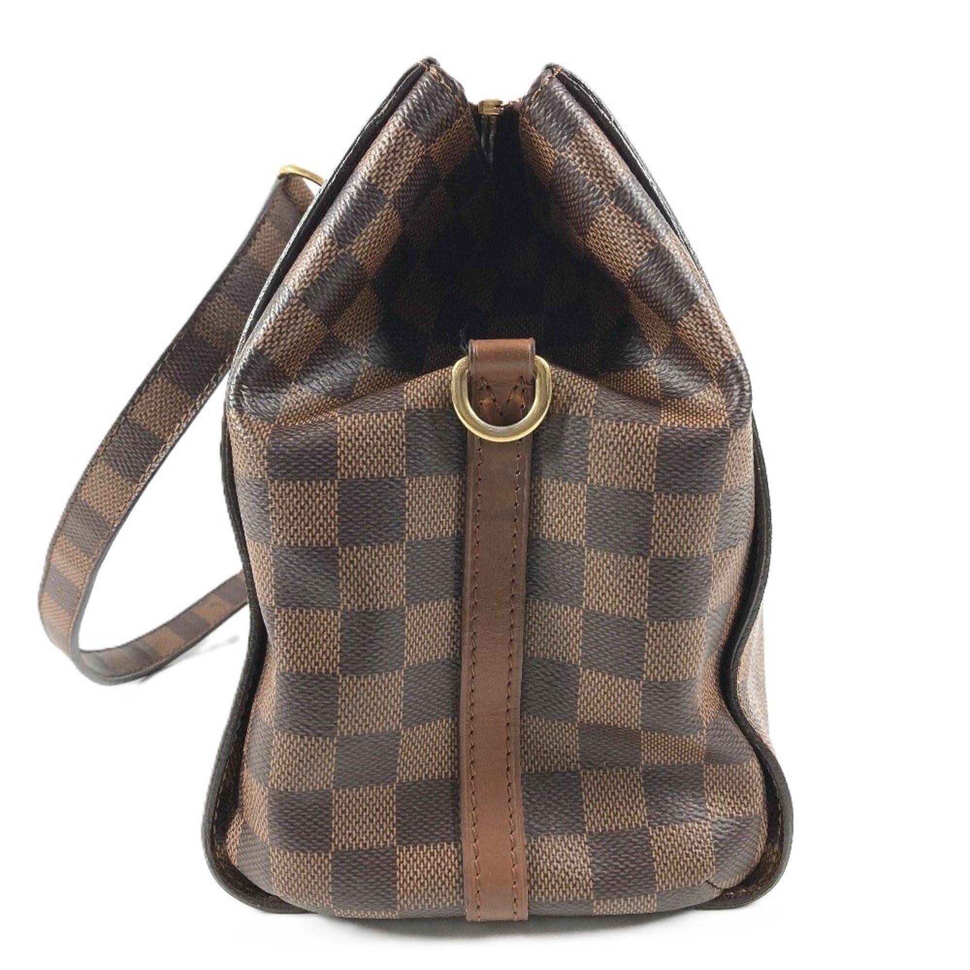 Louis Vuitton Brown Damier Canvas Handbag Shoulder Bag Tote Bag (Pre-Owned)